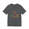 Alien Cow Abduction T-Shirt | Cute Pastel UFO Farm Graphic Tee