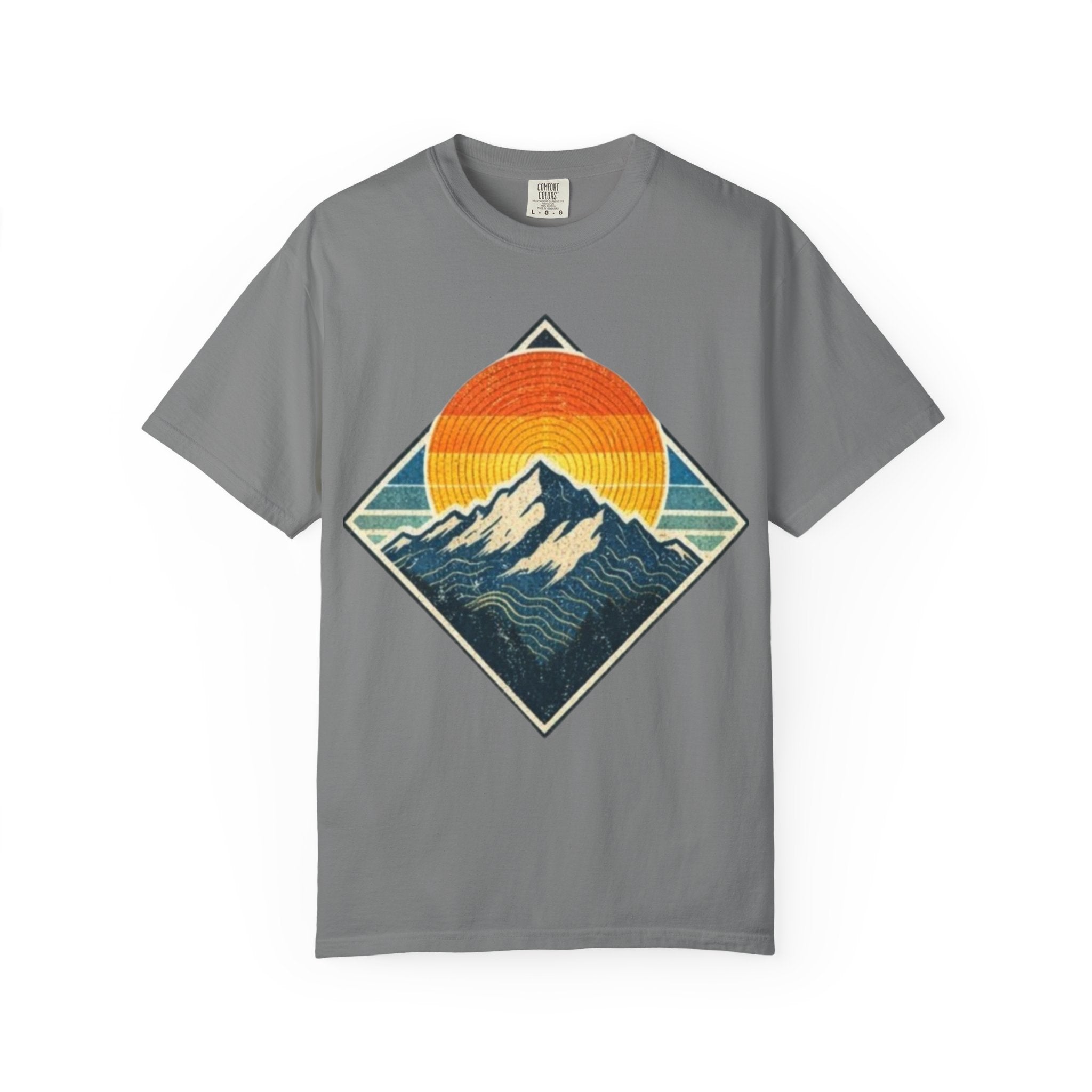 Mountain Sunset T-Shirt | Vintage Outdoor Graphic Tee
