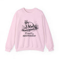 Raccoon Ferally Independent Crewneck Sweatshirt