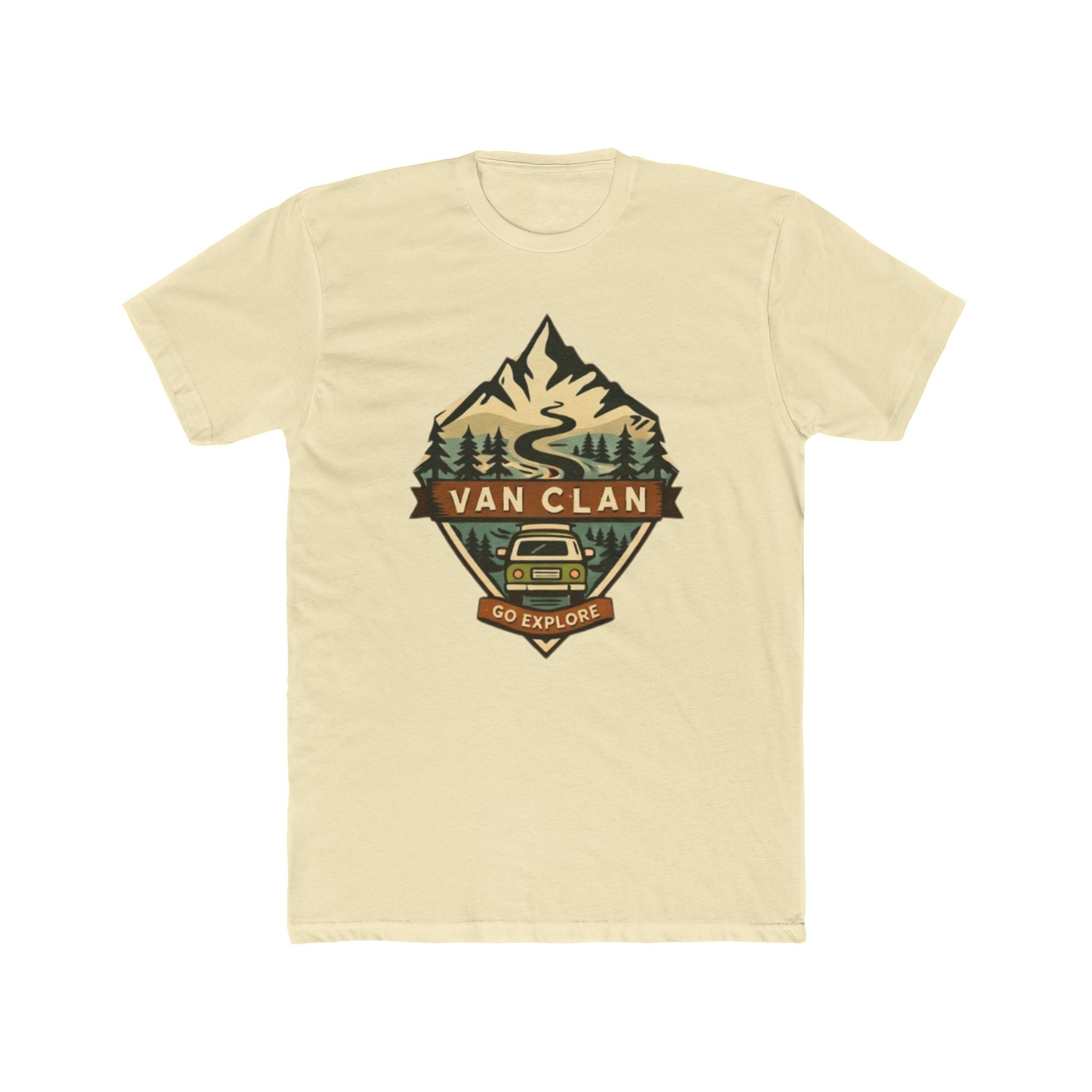 Van Clan Adventure T‑Shirt | Go Explore Vintage Camper Tee