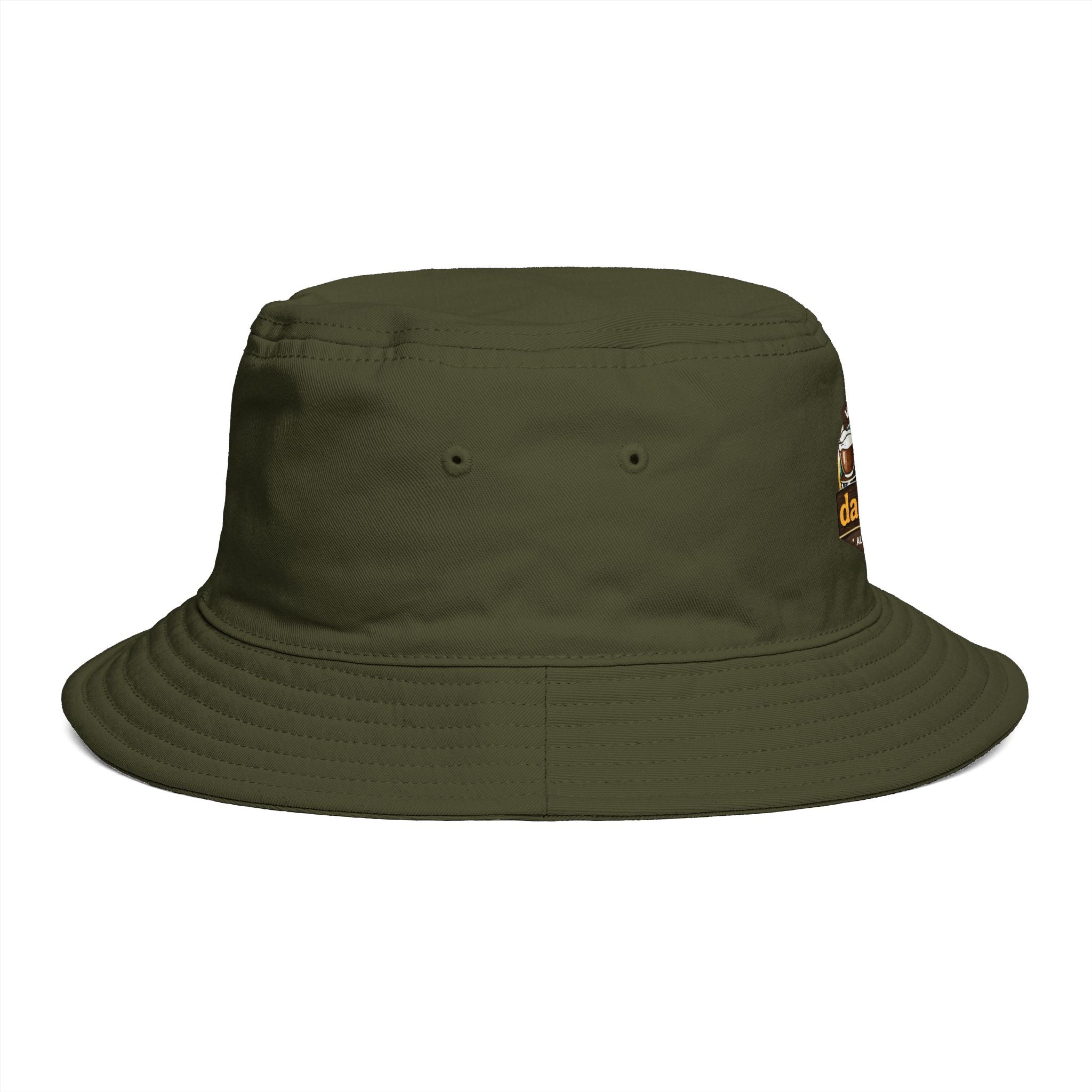 Dad Juice Bucket Hat | "Worlds Finest" Beer Graphic Casual Dad Cap