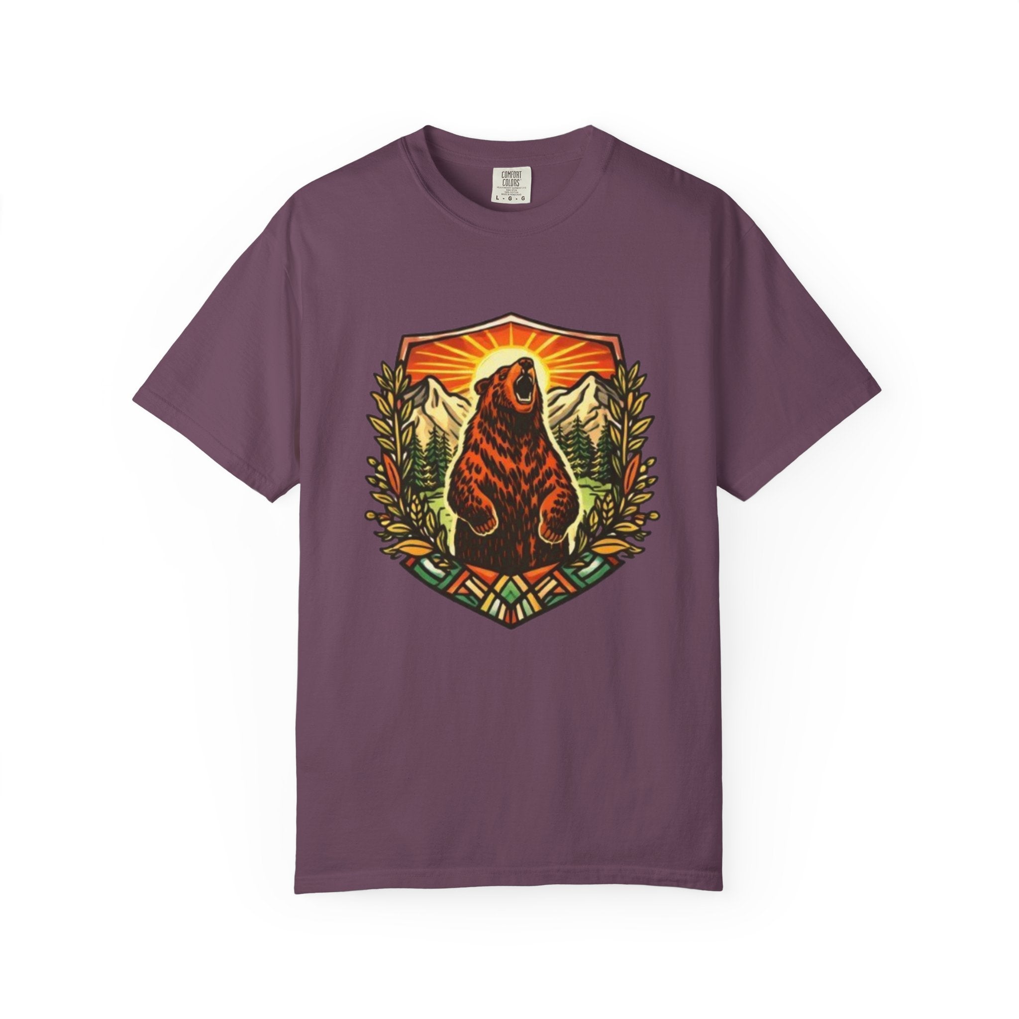Roaring Bear Mountain T-Shirt | Vintage Outdoor Graphic Tee