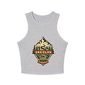 Van Clan "Go Explore" Women's Racer Tank | Adventure Van Graphic Crop Top