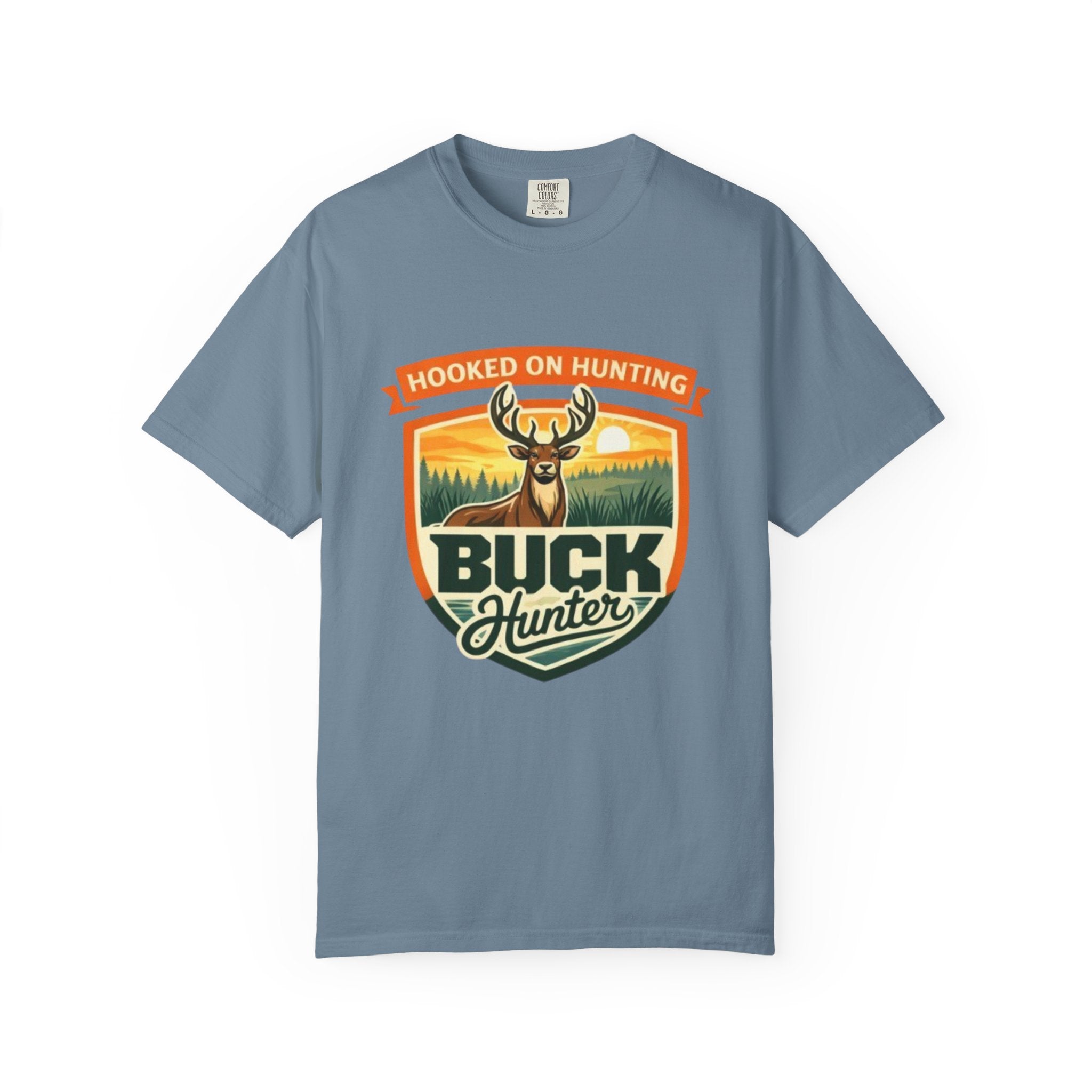 Buck Hunter T-Shirt | Hooked on Hunting Deer Hunting Graphic Tee
