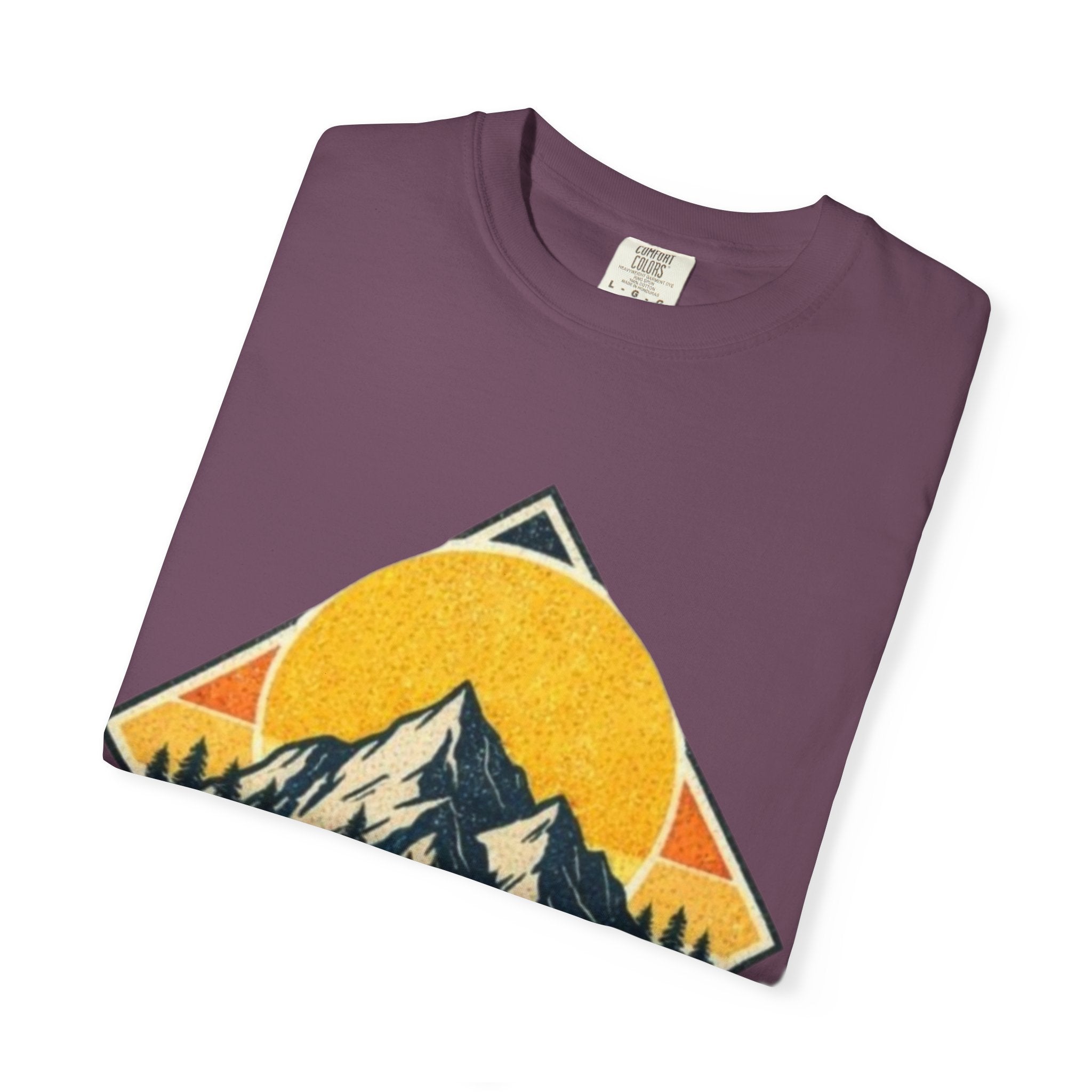 Mountain Sunset T-Shirt | Retro Outdoor Graphic Tee