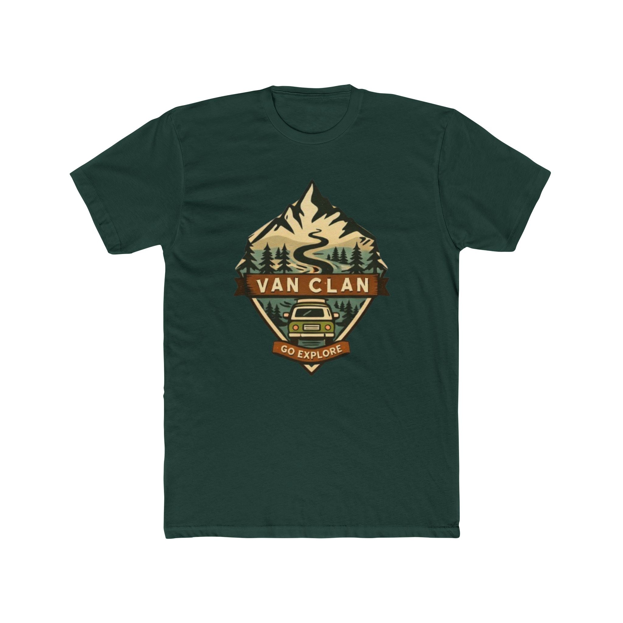Van Clan Adventure T‑Shirt | Go Explore Vintage Camper Tee