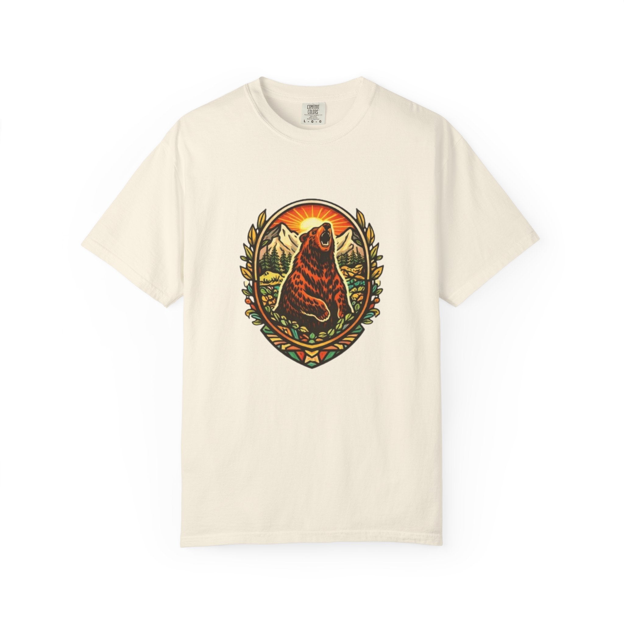 Bear Crest Graphic T-Shirt | Vintage Mountain Wilderness Tee