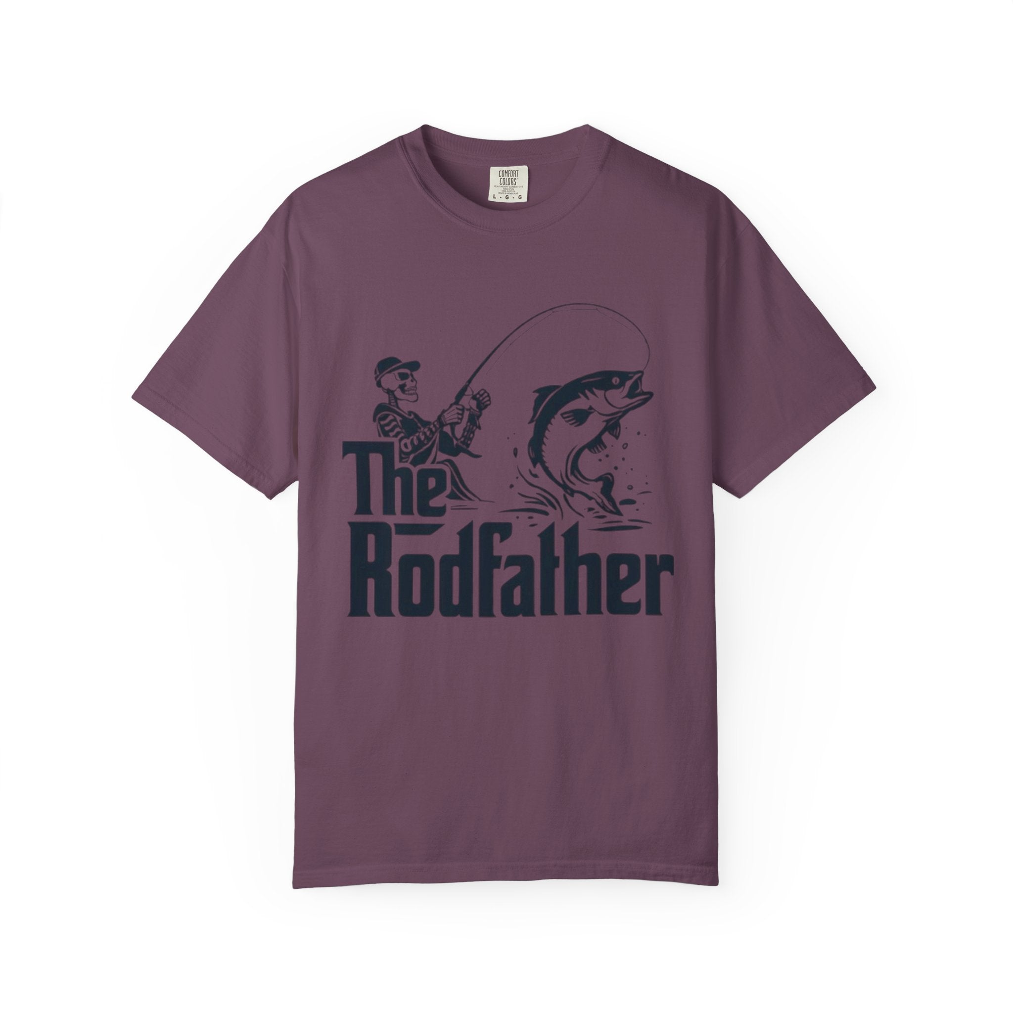 The Rodfather fishing graphic T-Shirt | fisherman, fish illustration
