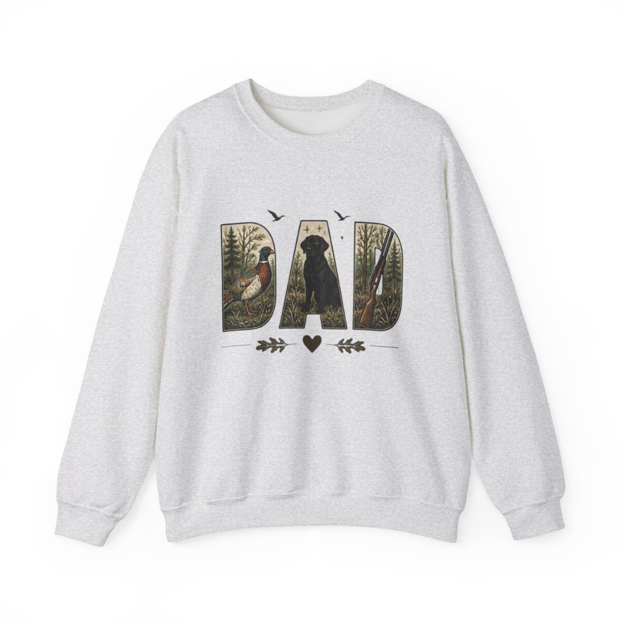 Dad Woodland Hunting Crewneck Sweatshirt | Fathers Day Gift