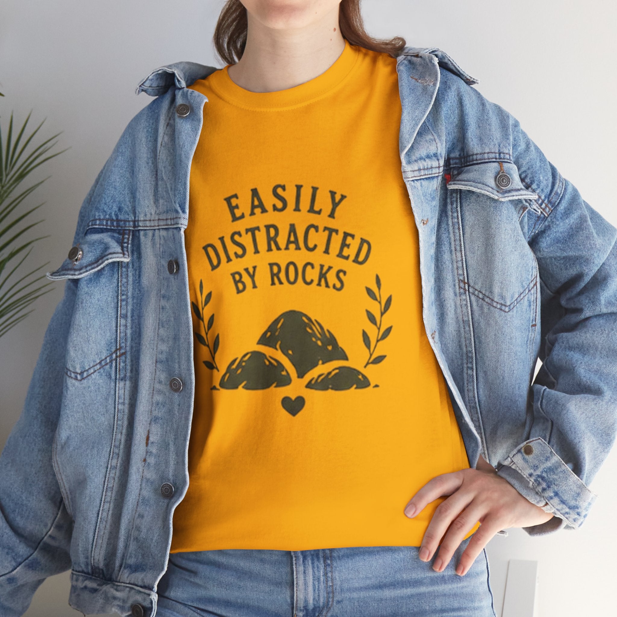 Easily Distracted By Rocks T-Shirt