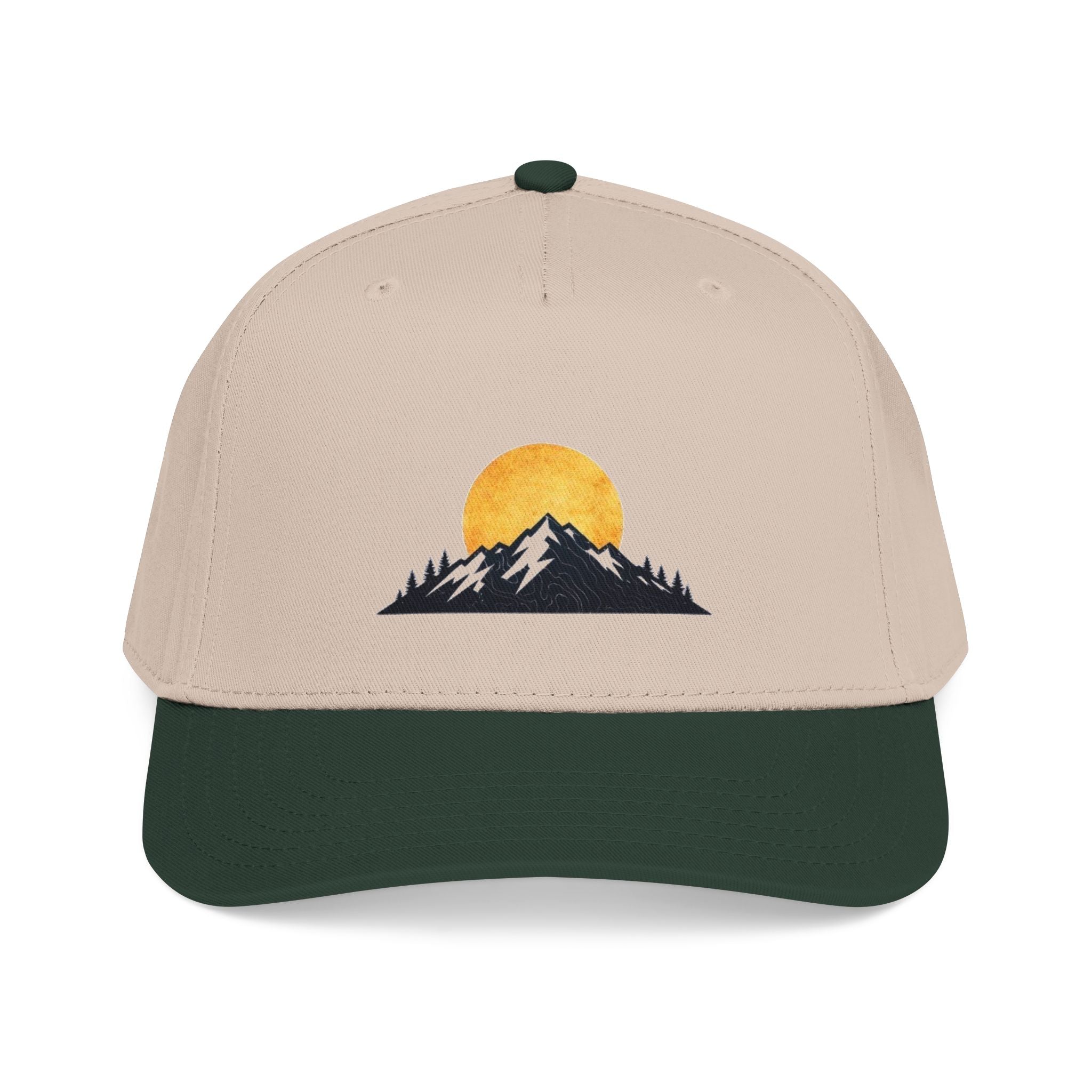 Mountain Landscape Baseball Cap | Rustic Outdoor Hiking Ball Cap
