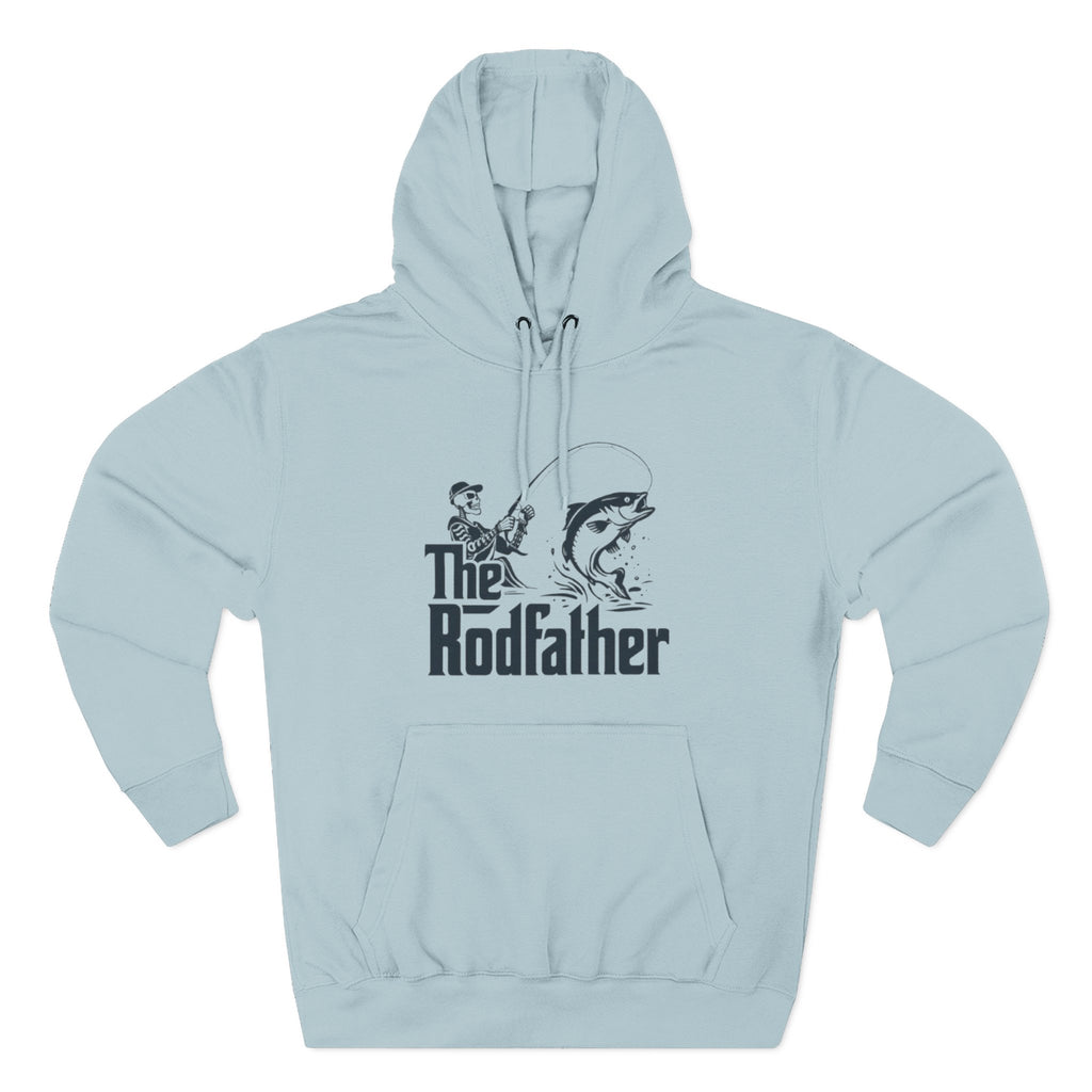The Rodfather Hoodie | Fishing Graphic Pullover for Anglers