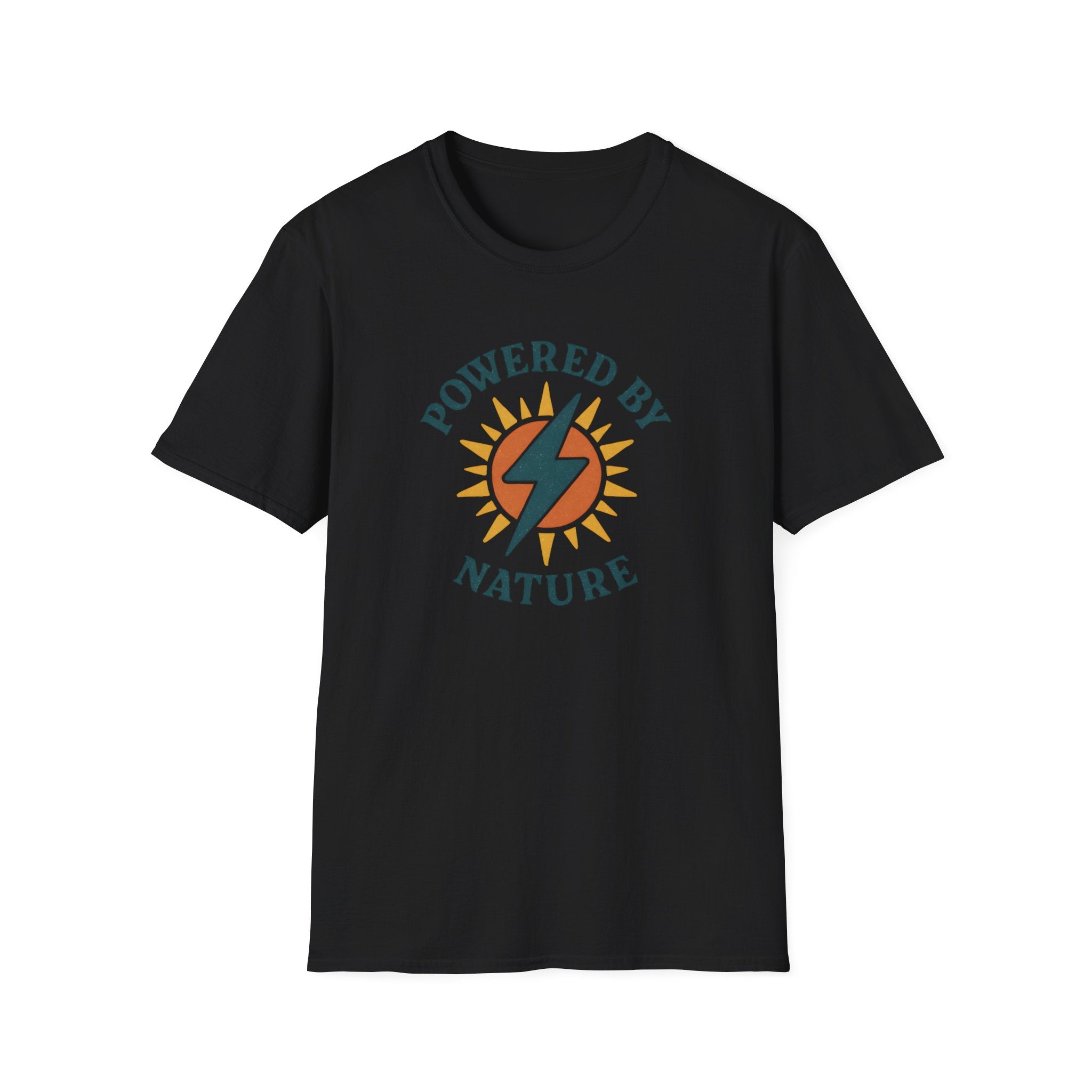 Powered by Nature T-Shirt | Eco-Inspired Graphic Tee