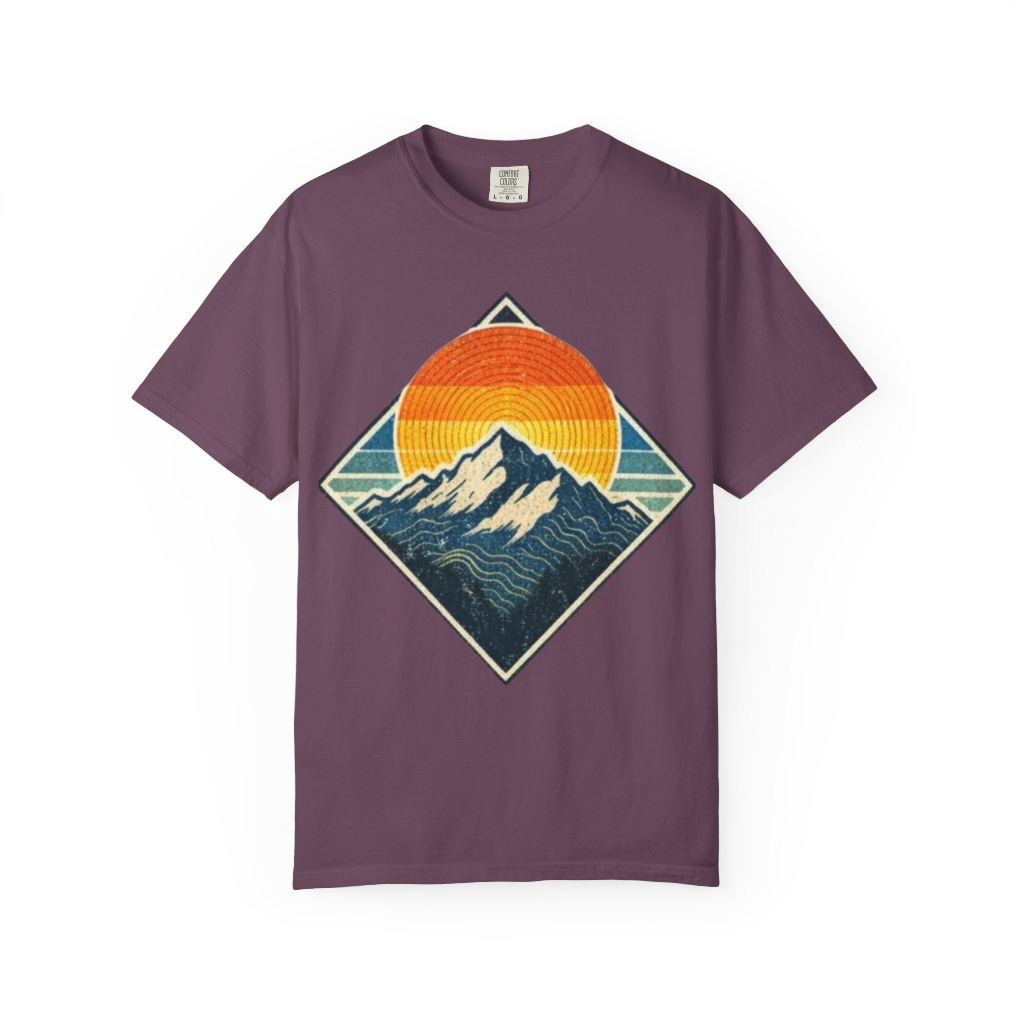 Mountain Sunset T-Shirt | Vintage Outdoor Graphic Tee