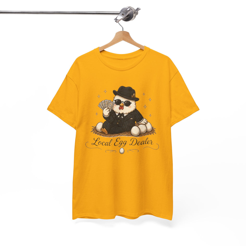 Local Egg Dealer T-Shirt | Cute Chick in Shades Graphic Tee