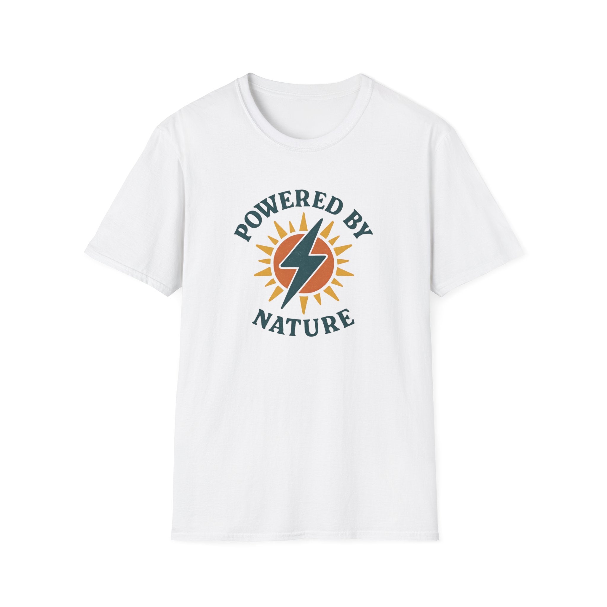 Powered by Nature T-Shirt | Eco-Inspired Graphic Tee