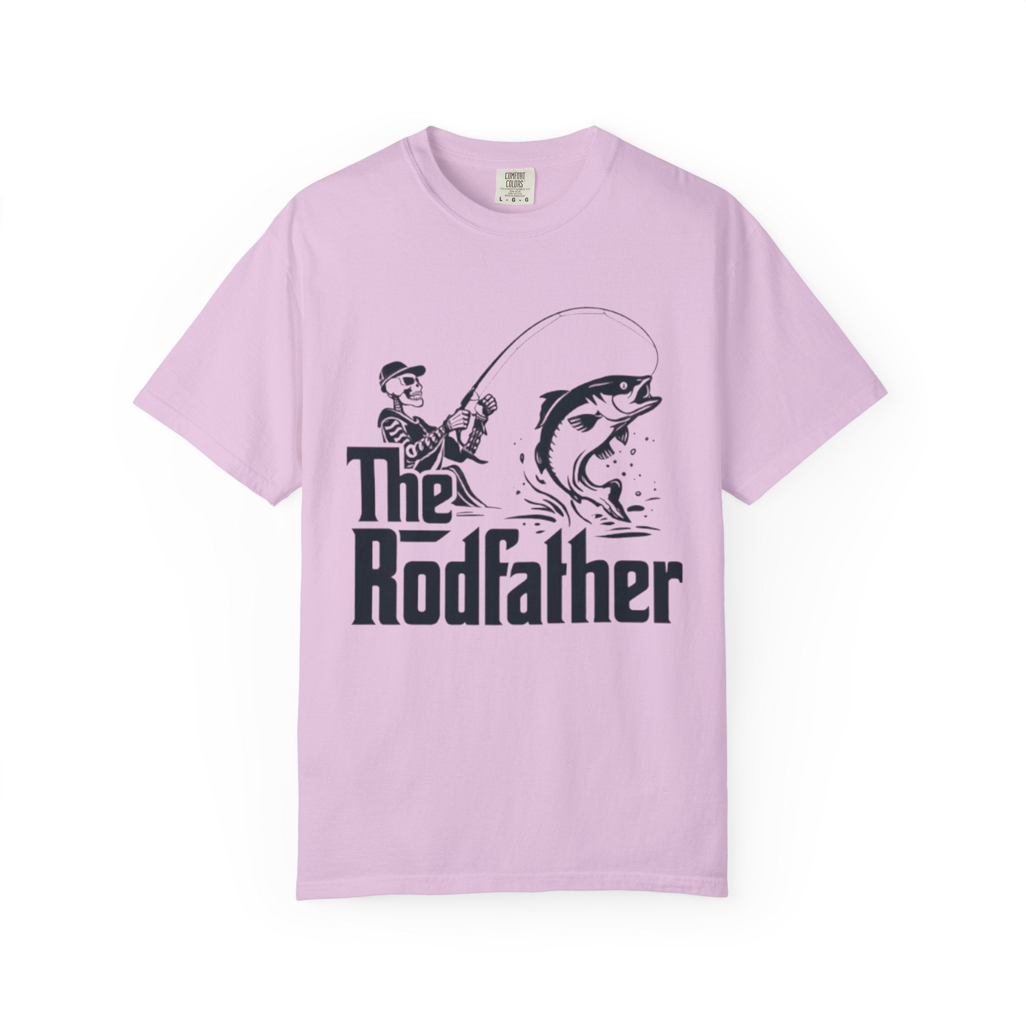 The Rodfather fishing graphic T-Shirt | fisherman, fish illustration
