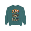 Snow Goggles Graphic Sweatshirt | Mountain Adventure Ski & Snowboard Crewneck