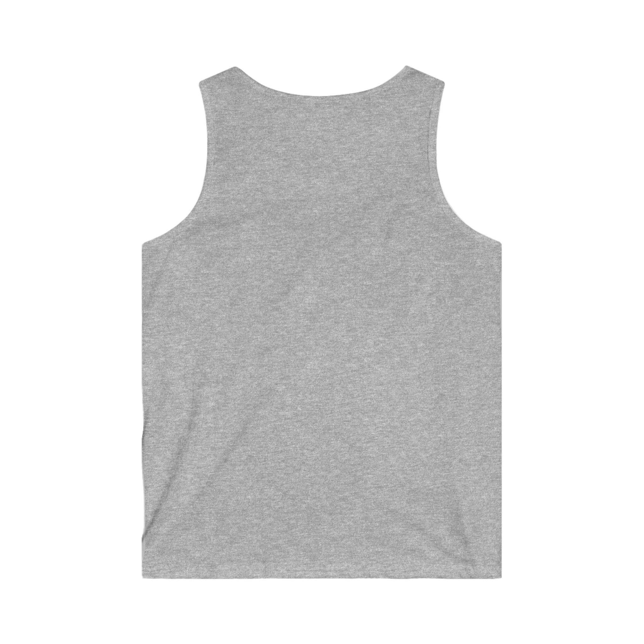 Nature Scene Tank Top | Fox, Mountains & Campfire Outdoor Graphic Tank