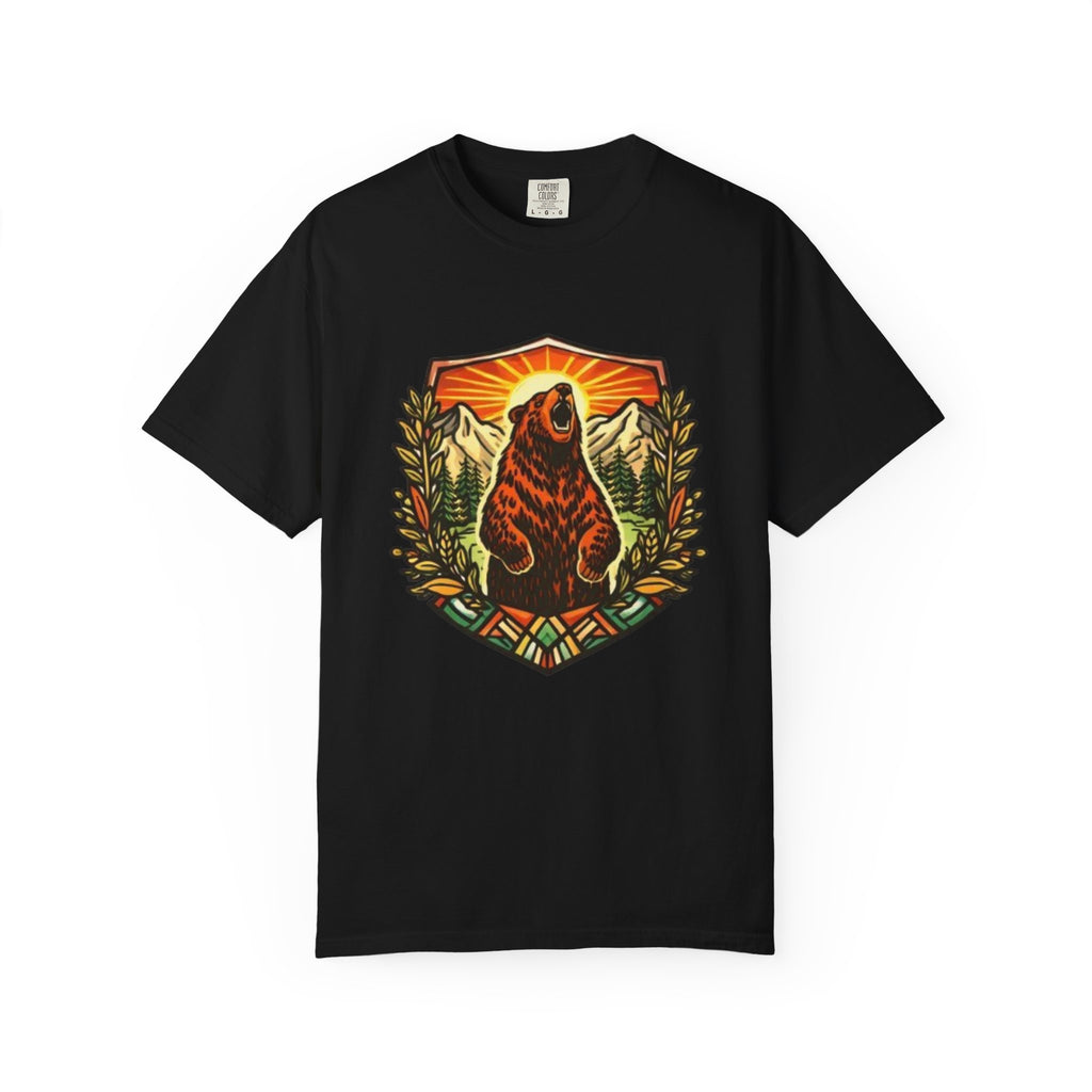 Roaring Bear Mountain T-Shirt | Vintage Outdoor Graphic Tee