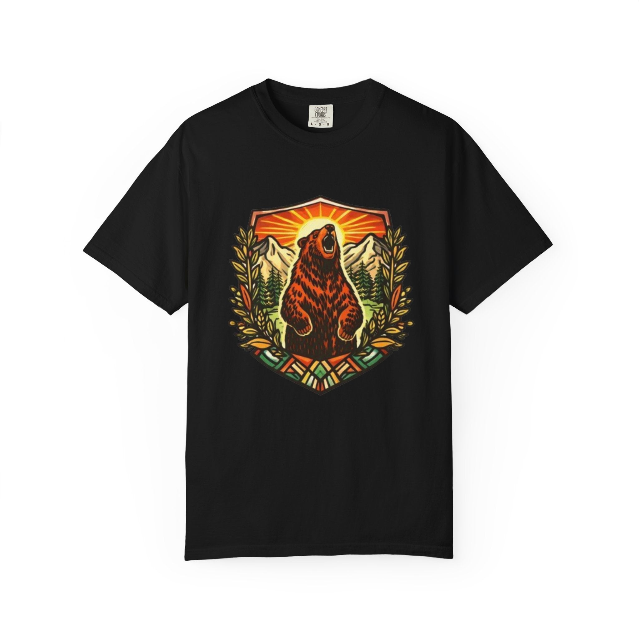 Roaring Bear Mountain T-Shirt | Vintage Outdoor Graphic Tee