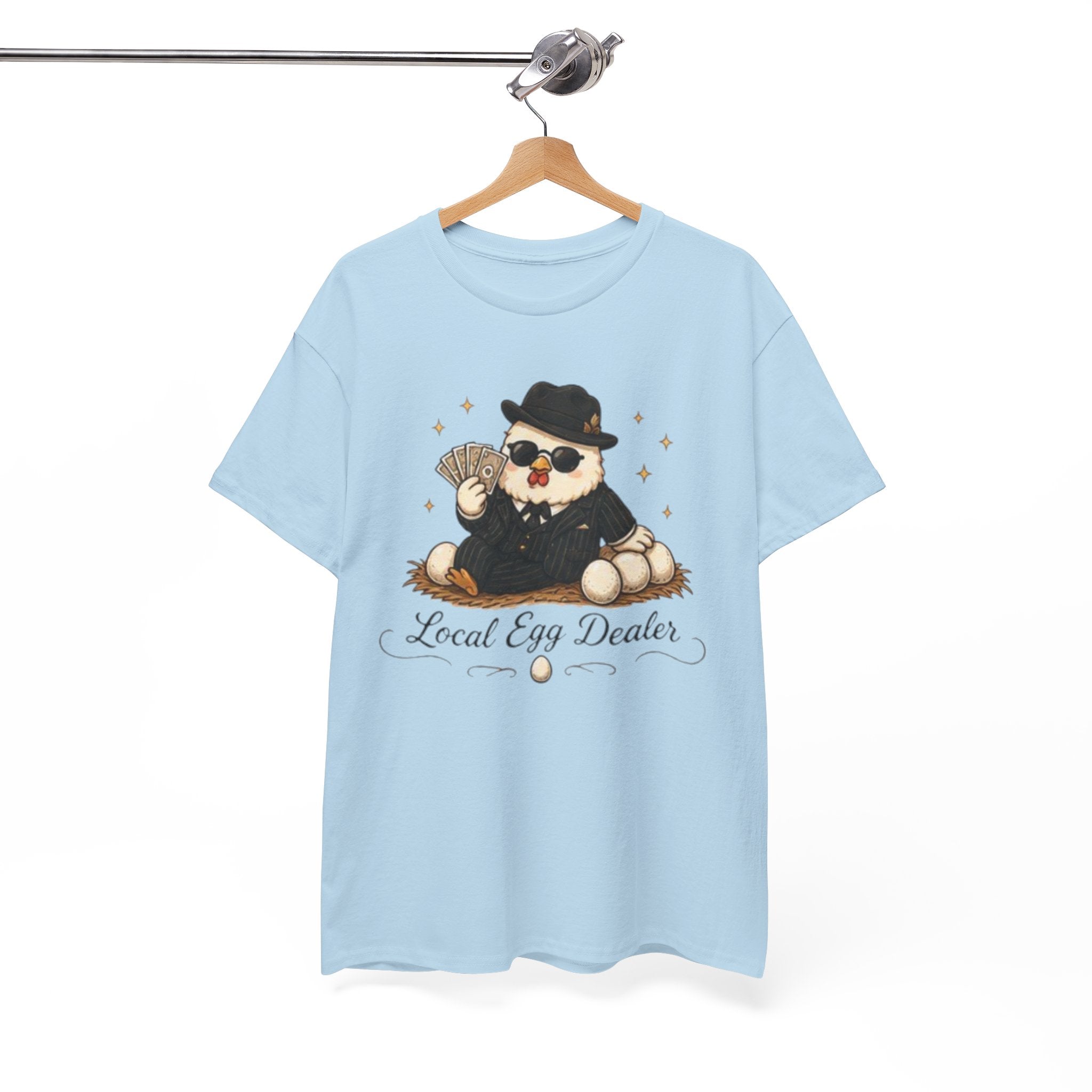 Local Egg Dealer T-Shirt | Cute Chick in Shades Graphic Tee