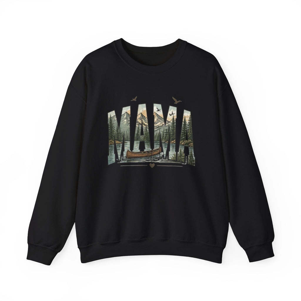 Mama Graphic Sweatshirt | Nature Canoe Design | Mothers Day Gift