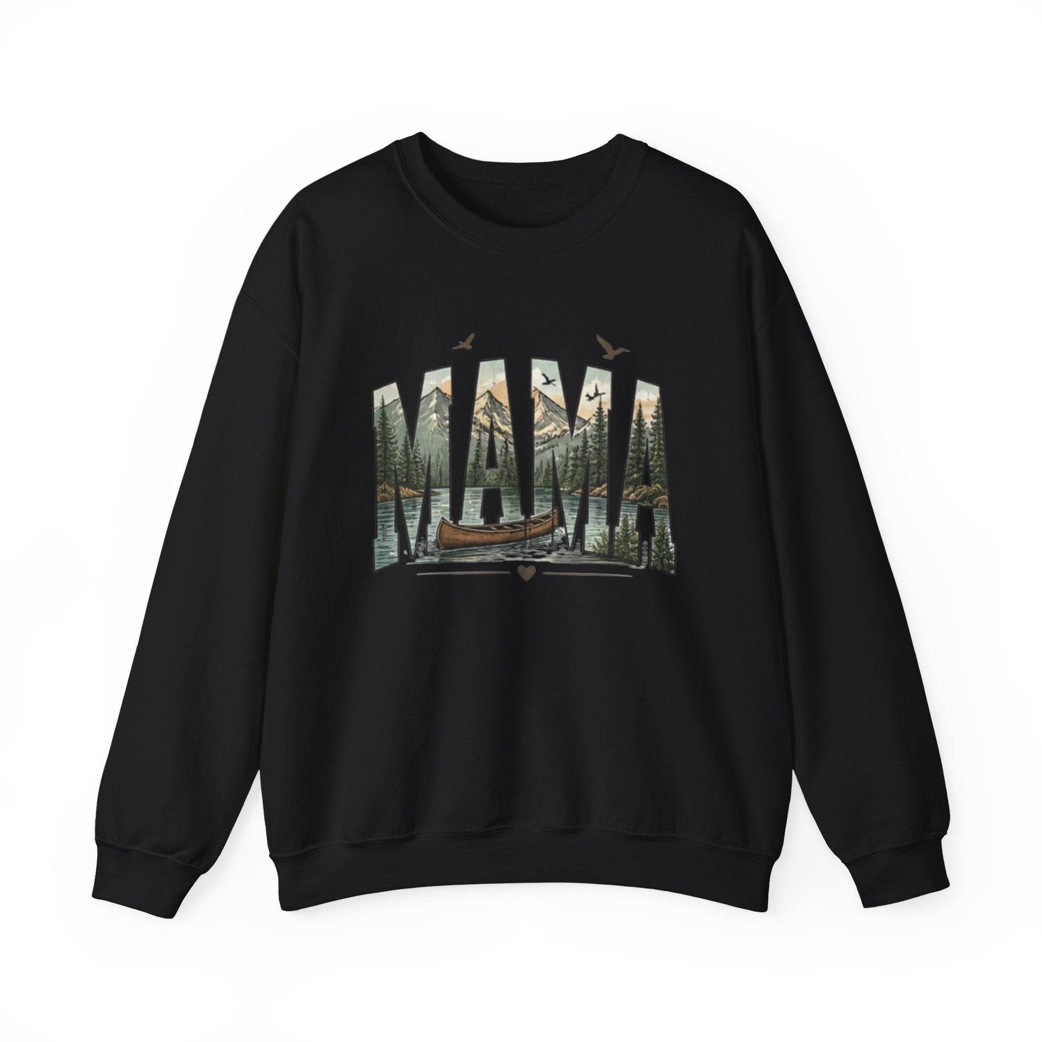 Mama Graphic Sweatshirt | Nature Canoe Design | Mothers Day Gift