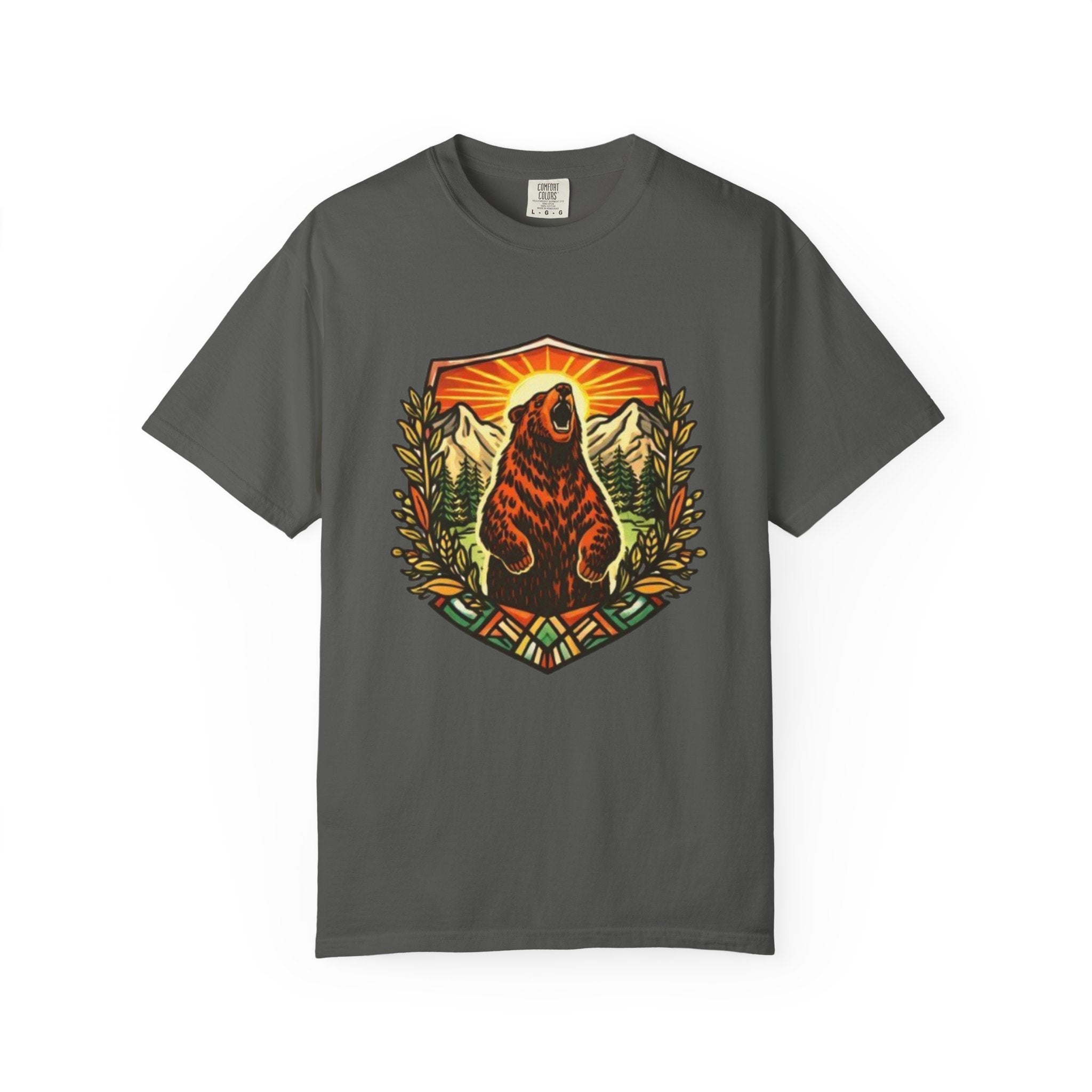 Roaring Bear Mountain T-Shirt | Vintage Outdoor Graphic Tee