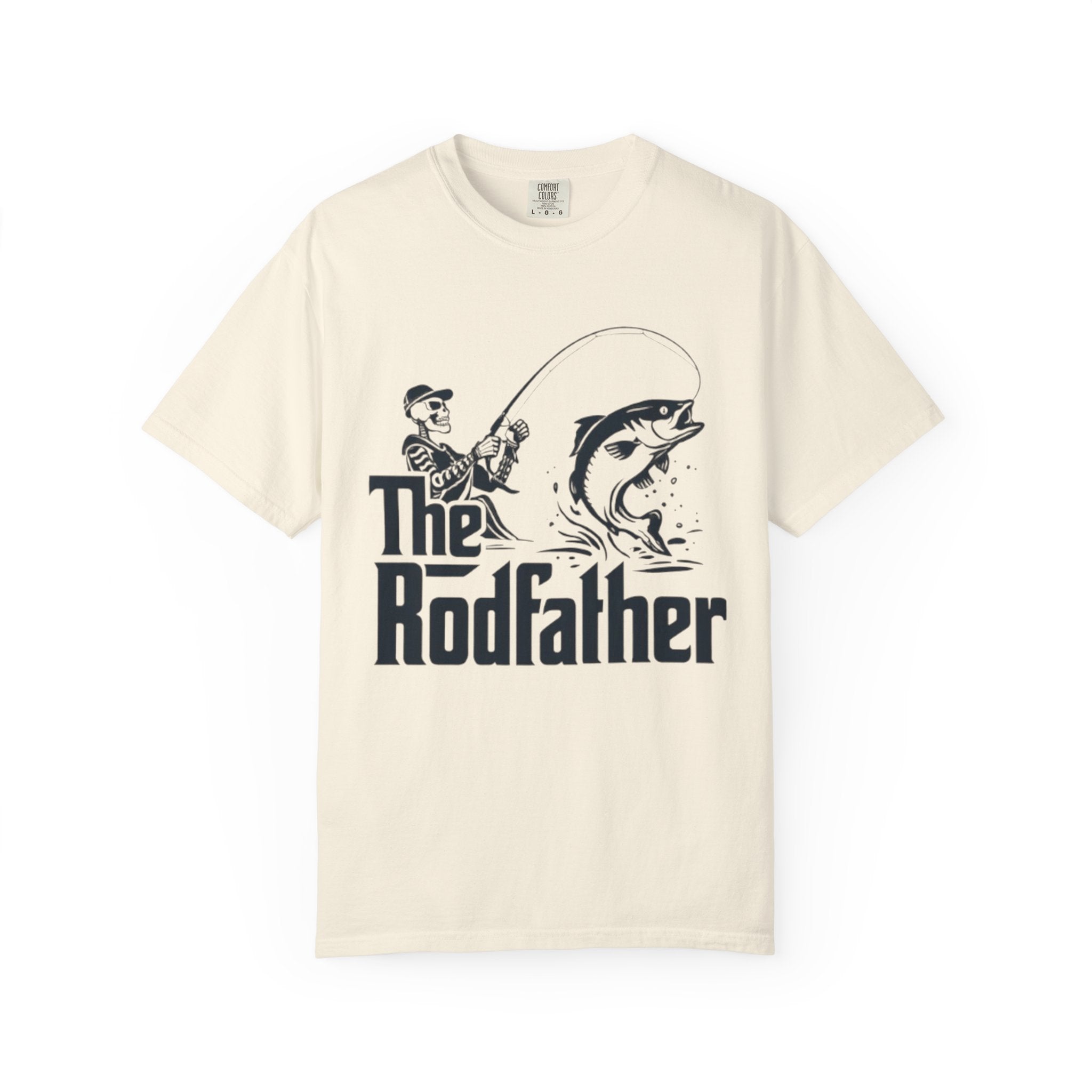 The Rodfather fishing graphic T-Shirt | fisherman, fish illustration