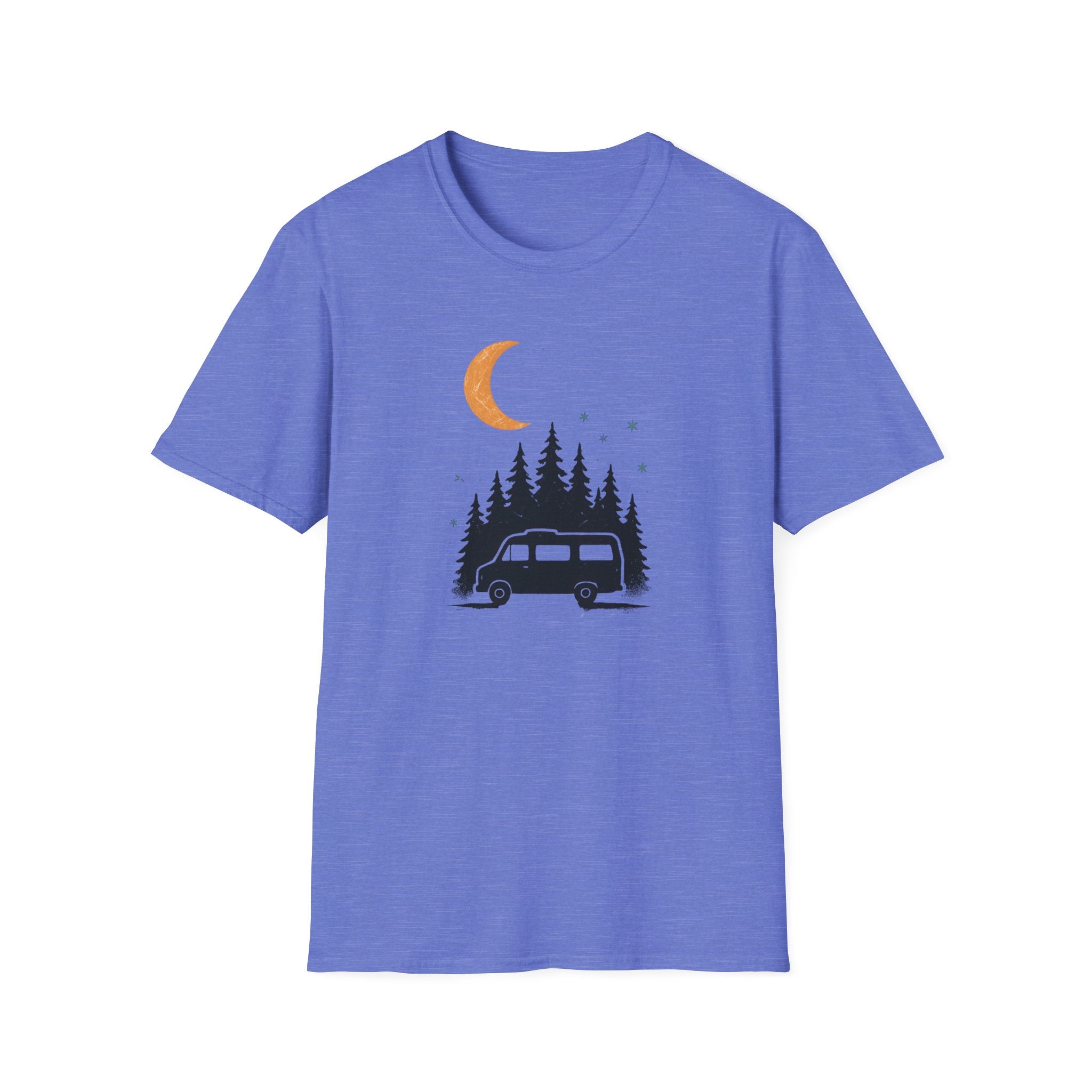 Moonlit Forest Camper T-Shirt | Moonlit Forest Camping Tee
