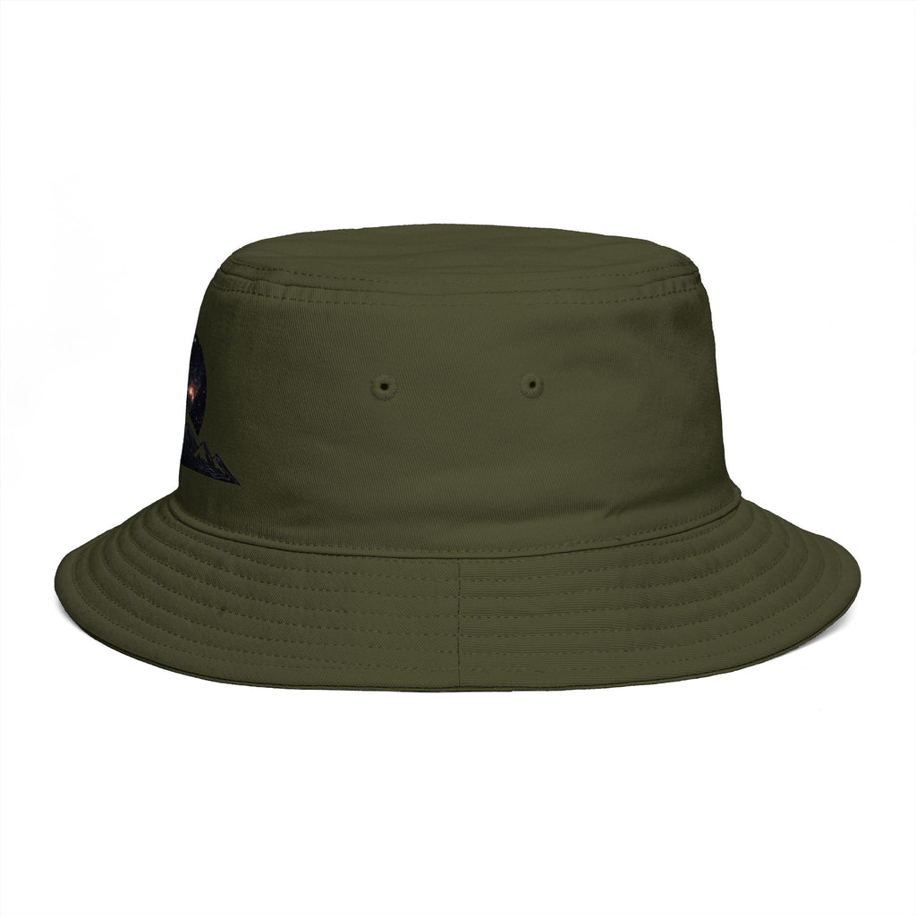 Mountain Night Sky Bucket Hat