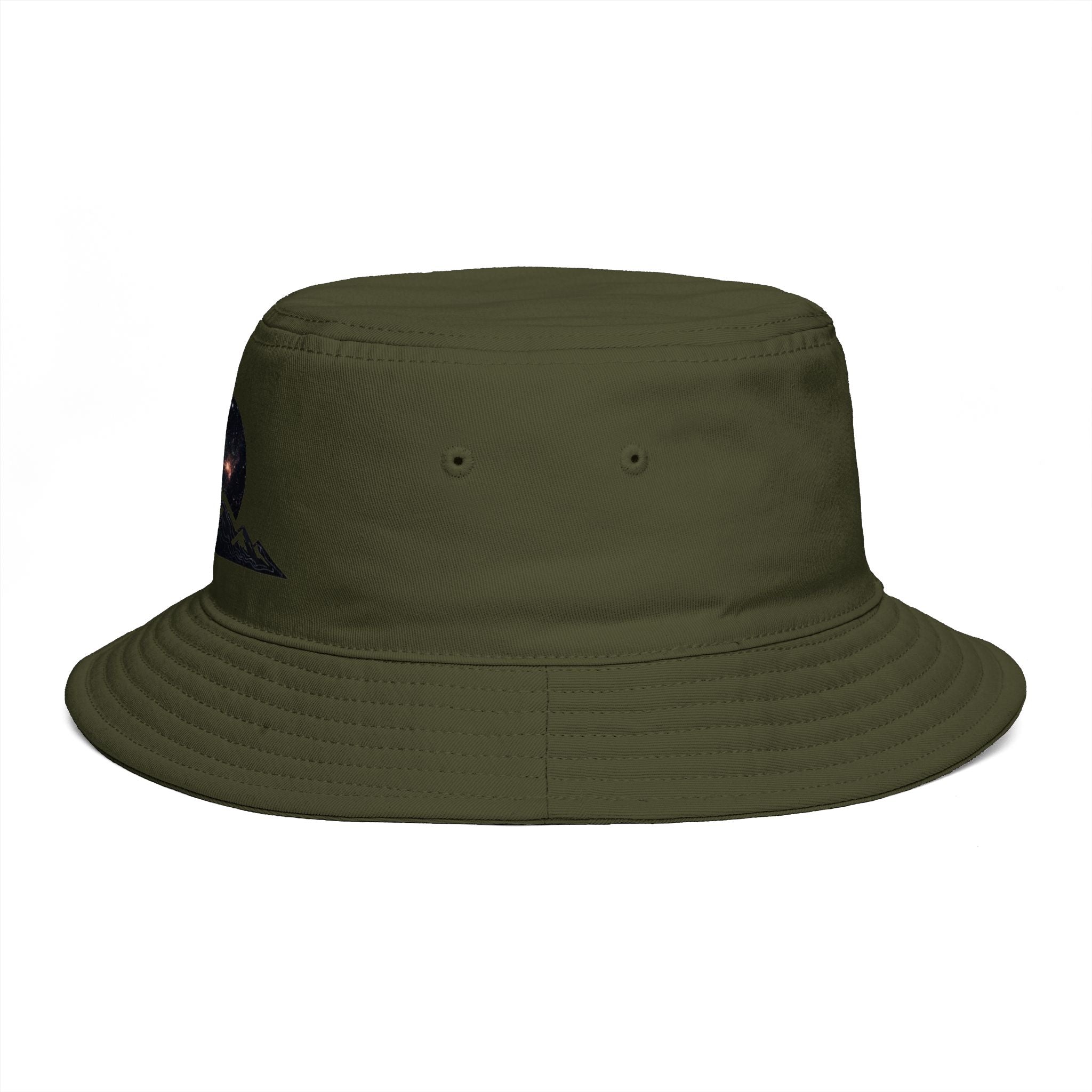 Mountain Night Sky Bucket Hat