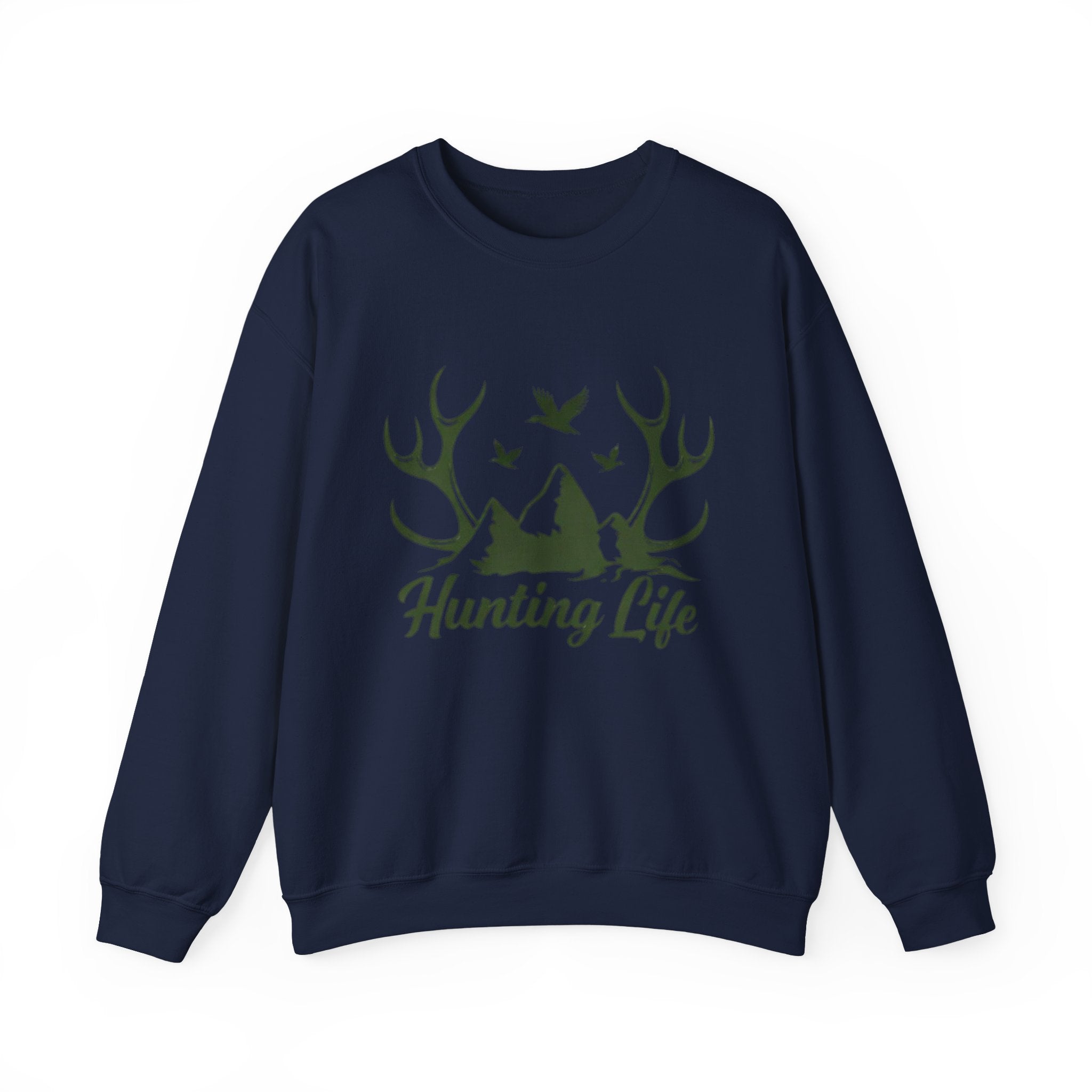 Hunting Life Sweatshirt | Outdoor Antler & Duck Hunt Crewneck