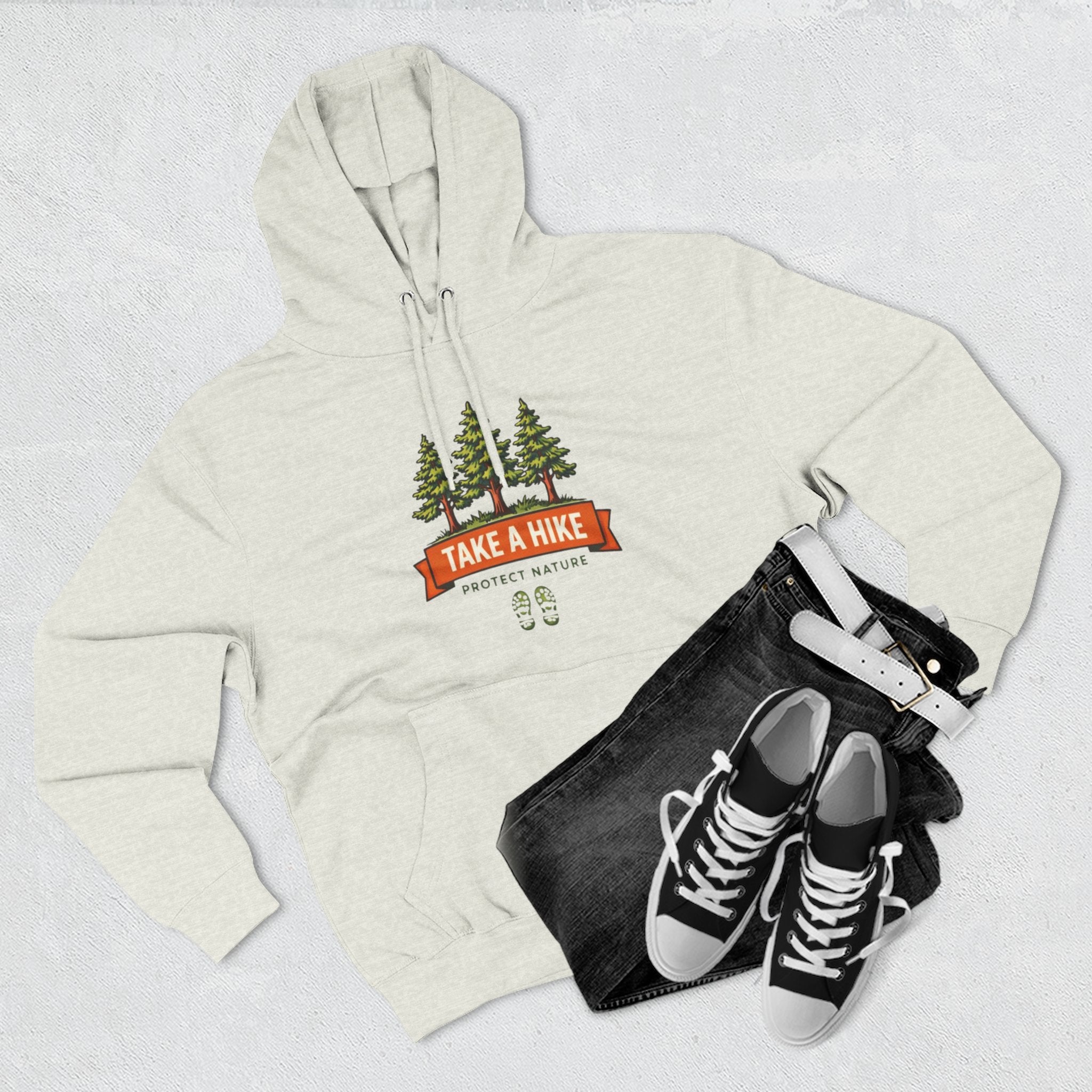 Hoodie | Take a Hike Graphic Hooded Sweatshirt Protect Nature