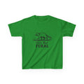 Kids Tee | Cute But Feral Raccoon Graphic