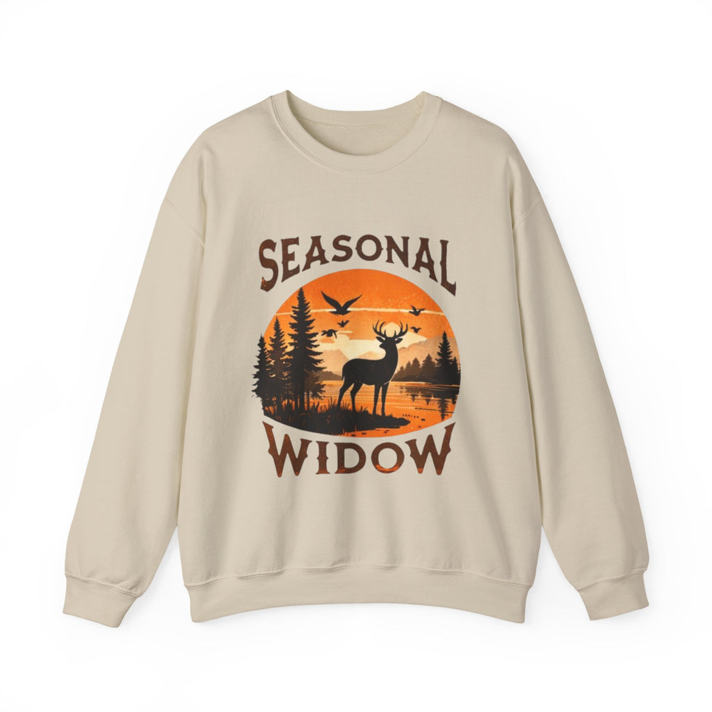 Sweatshirt | "Seasonal Widow" Deer Sunset Crewneck