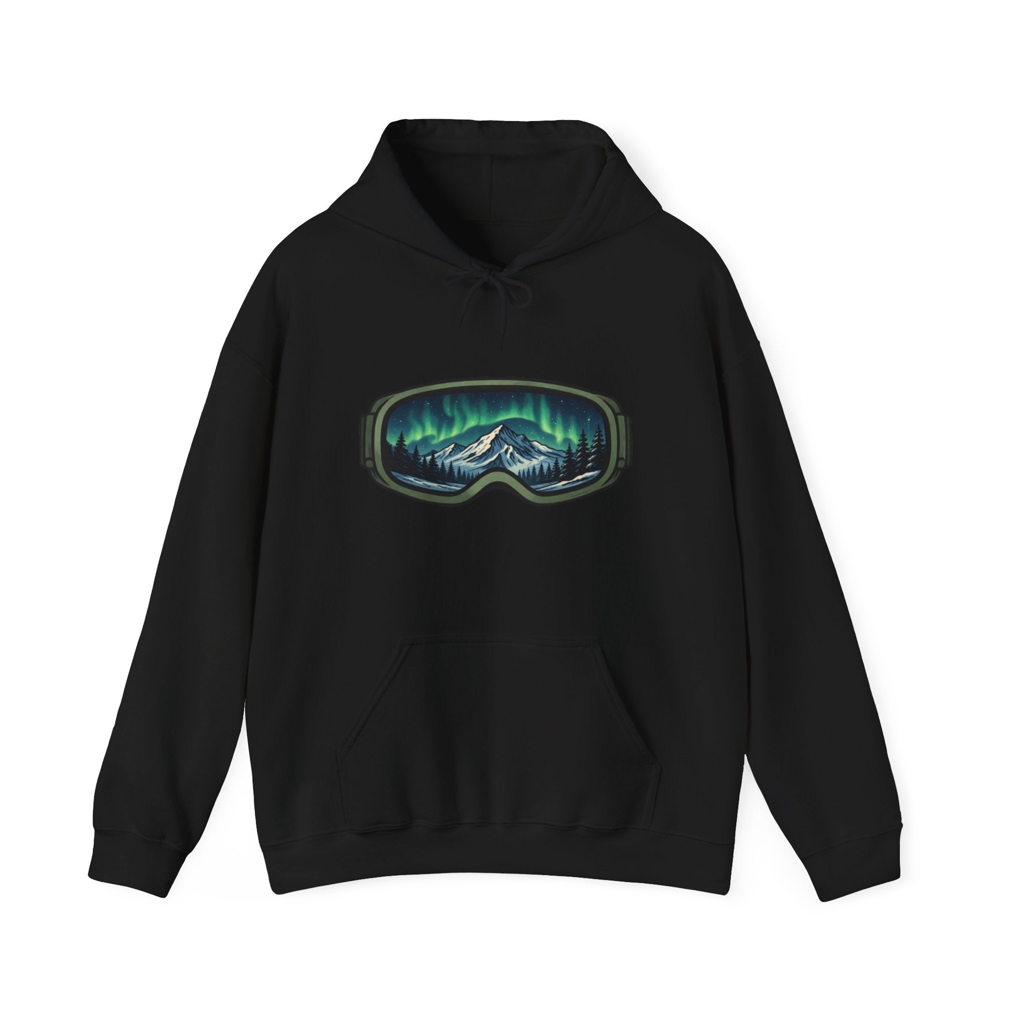 Northern Lights Ski Goggle Hoodie