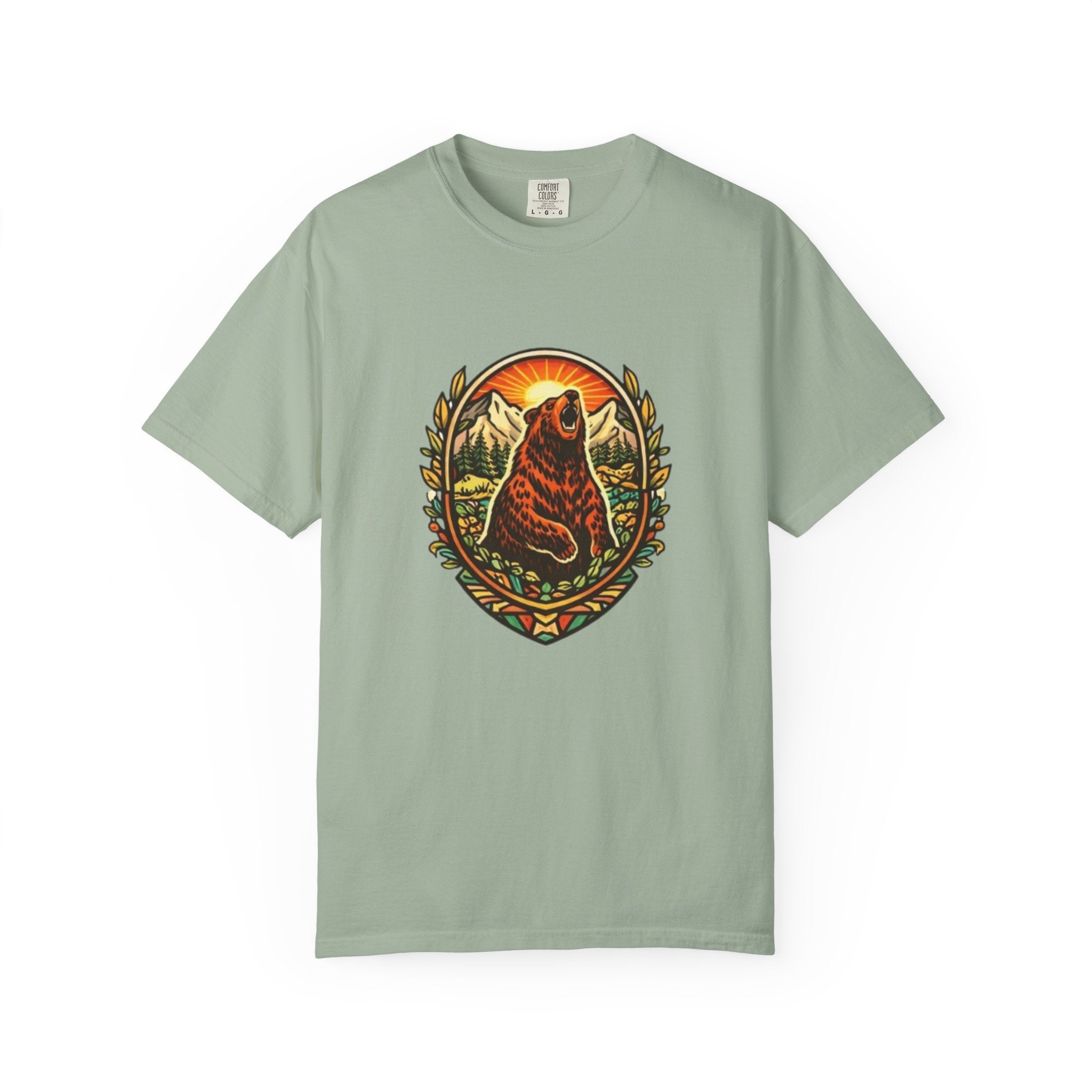 Bear Crest Graphic T-Shirt | Vintage Mountain Wilderness Tee