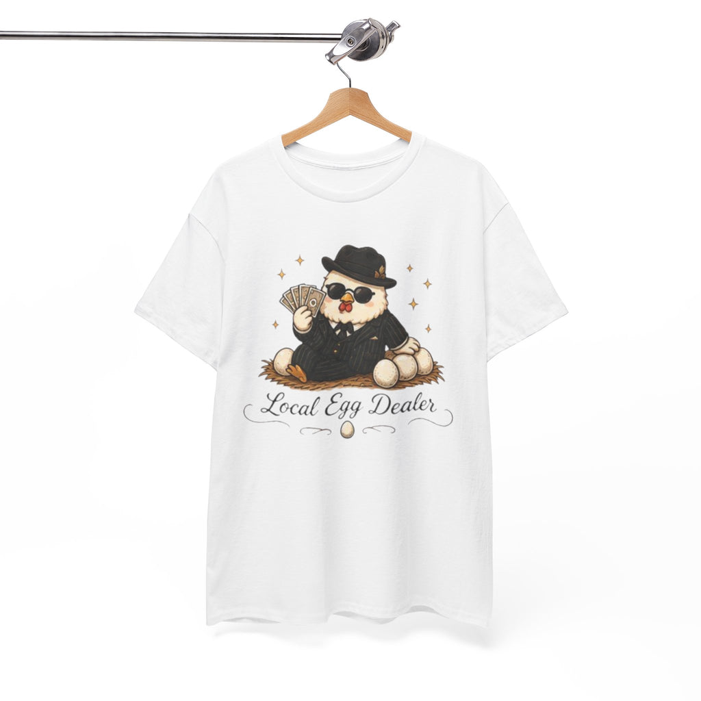 Local Egg Dealer T-Shirt | Cute Chick in Shades Graphic Tee