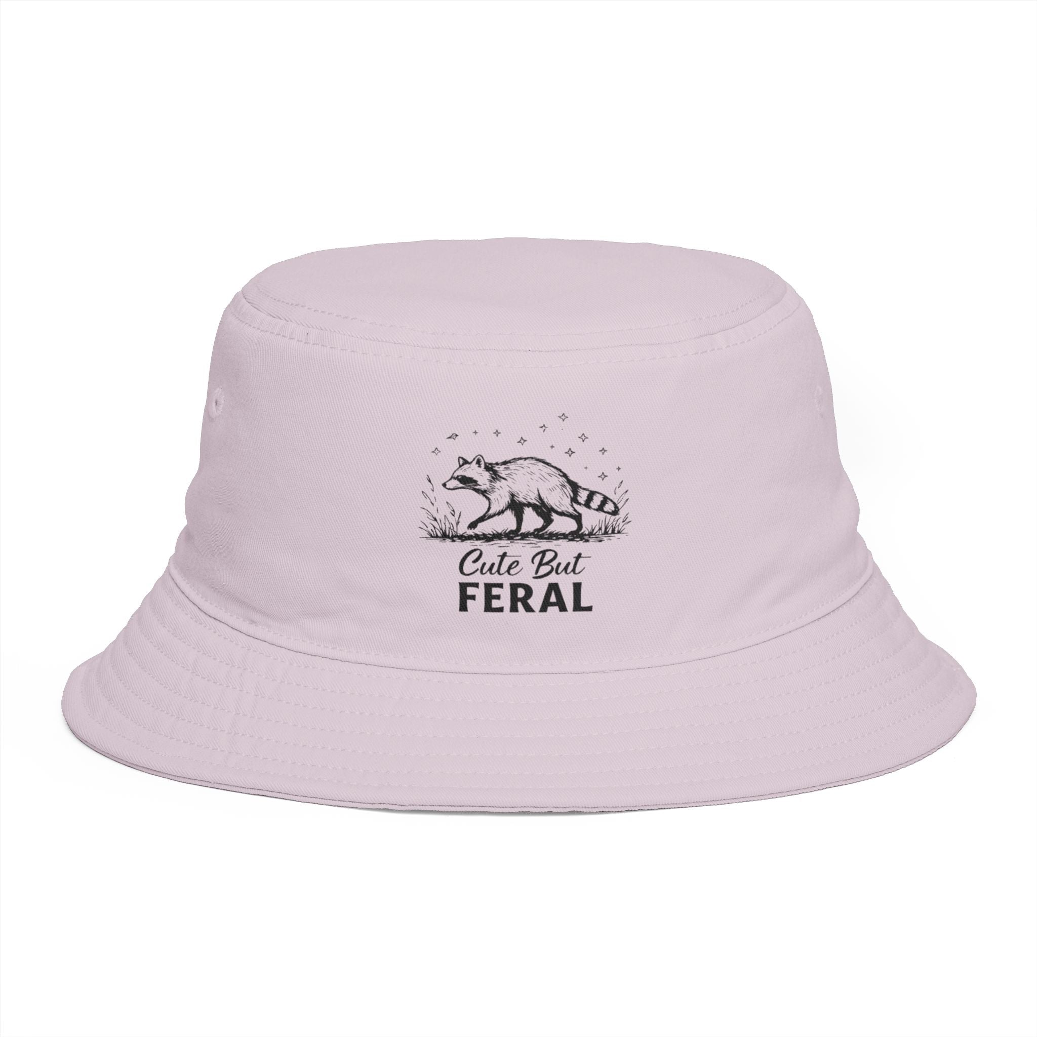 Feral Raccoon Cute Bucket Hat | Adorable Wild Animal Style