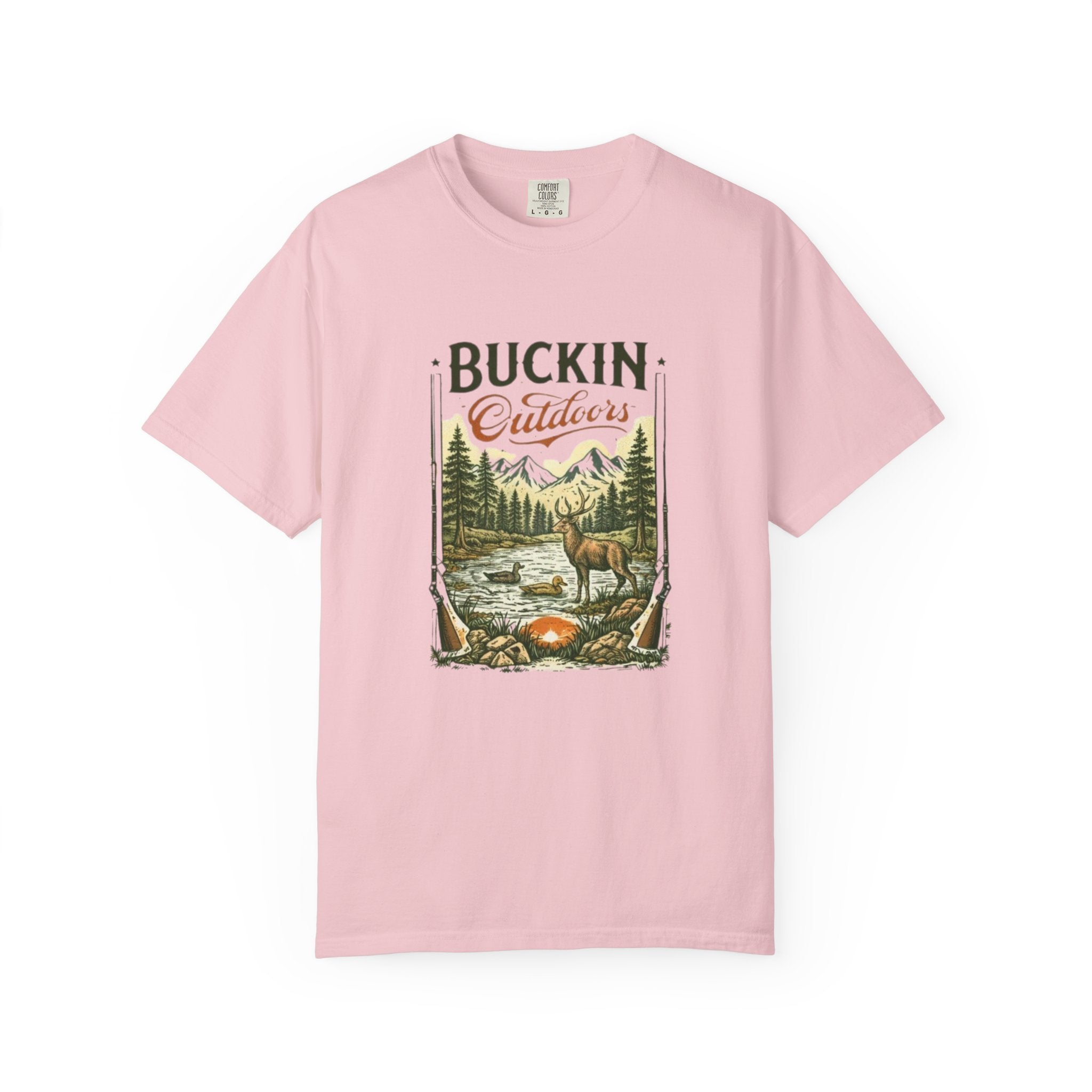 Outdoor Hunting T-Shirt | Buckin Outdoors Graphic Tee
