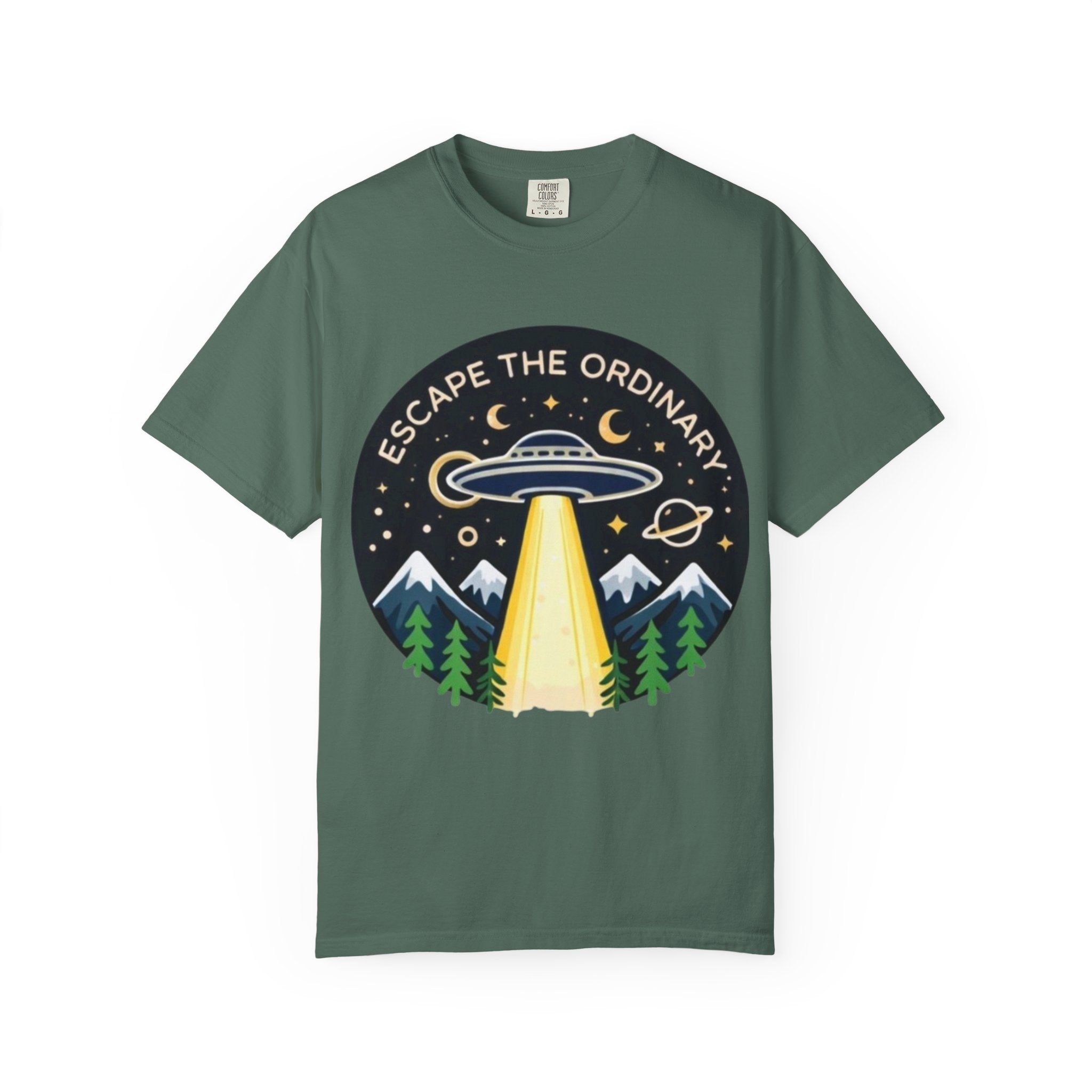 Escape the Ordinary T-Shirt | UFO Adventure Graphic Tee