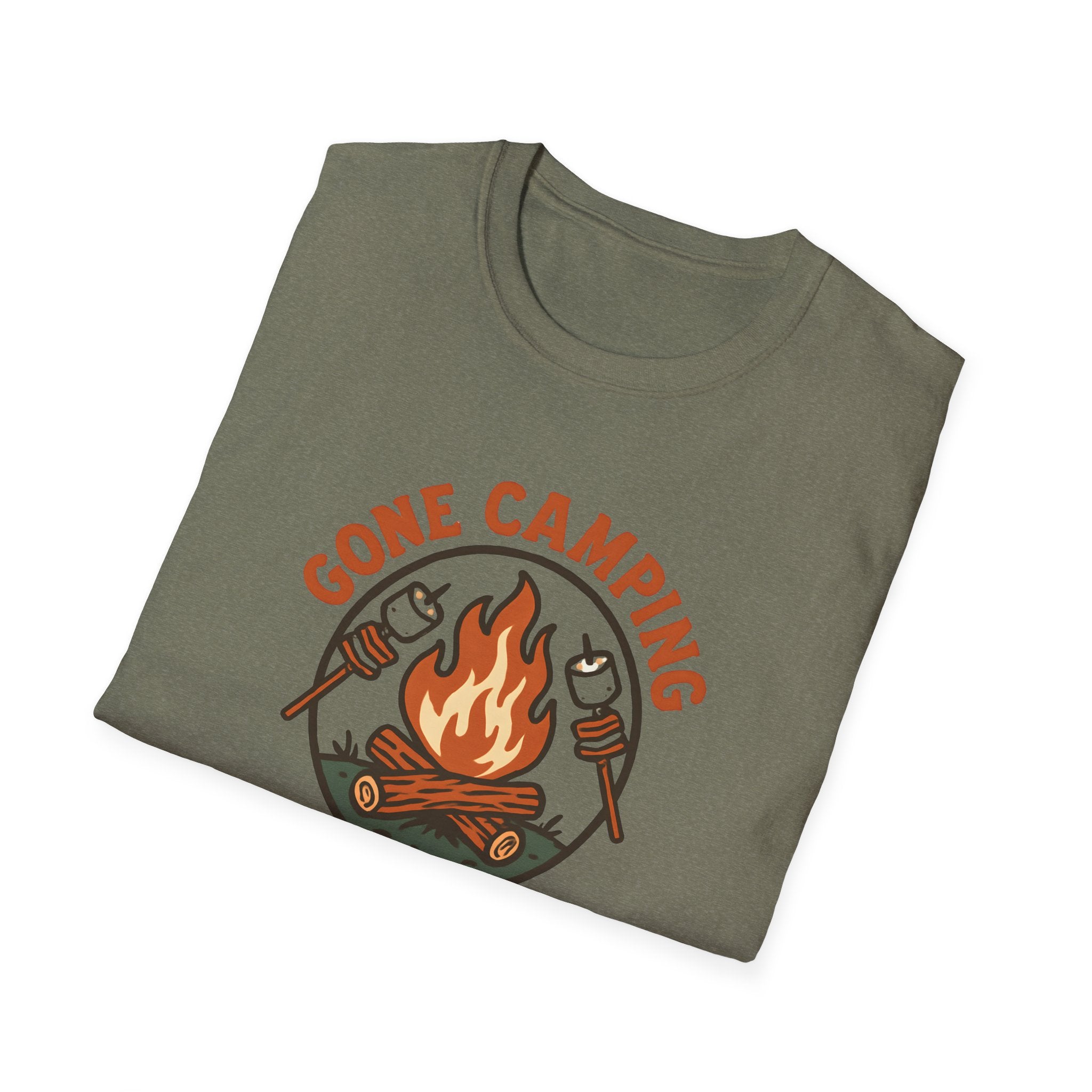 Gone Camping Campfire T-Shirt