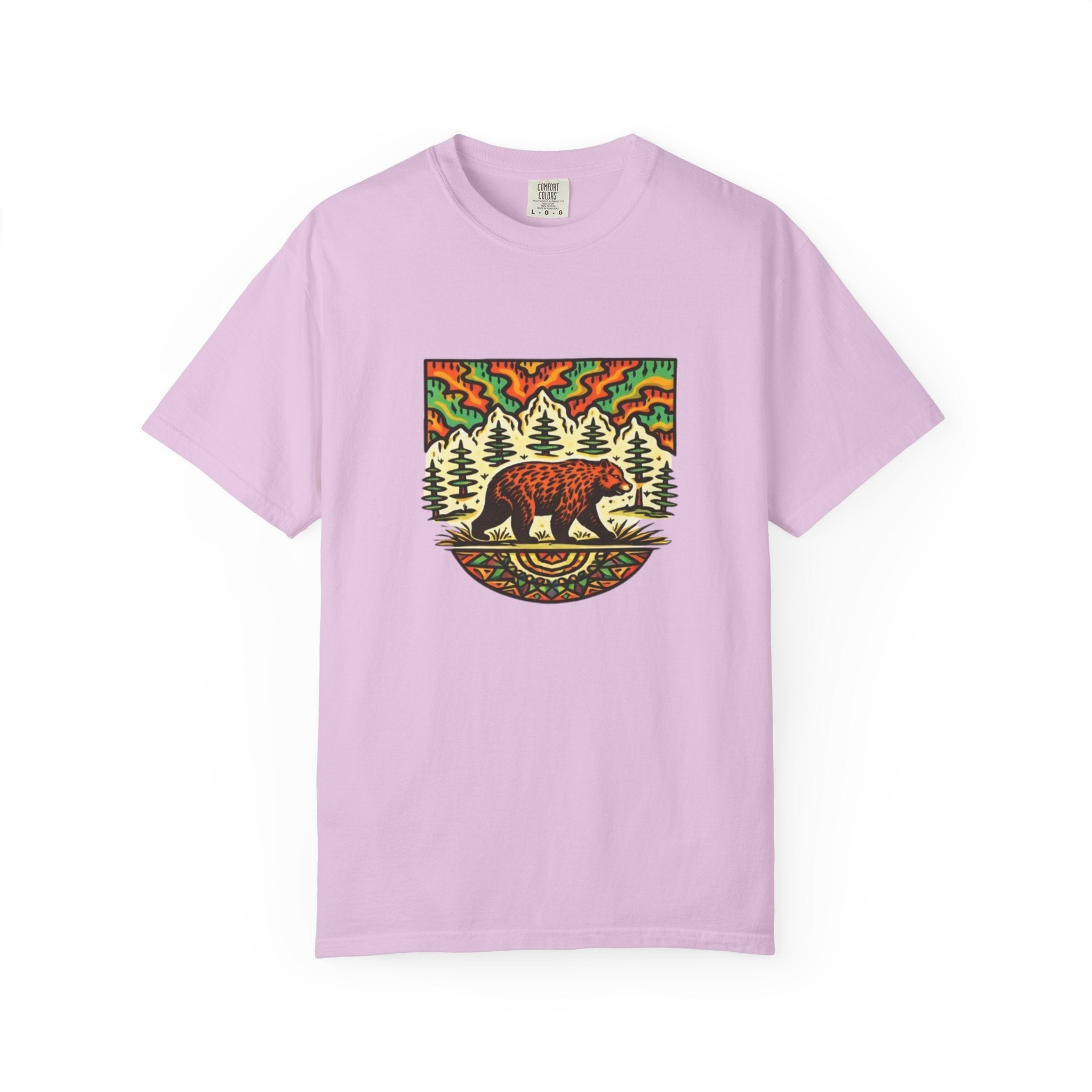 Bear Forest Graphic T-Shirt | Retro Nature Wilderness Tee