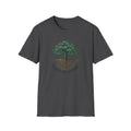 Tree with Exposed Roots T-Shirt | Nature Roots Graphic Tee