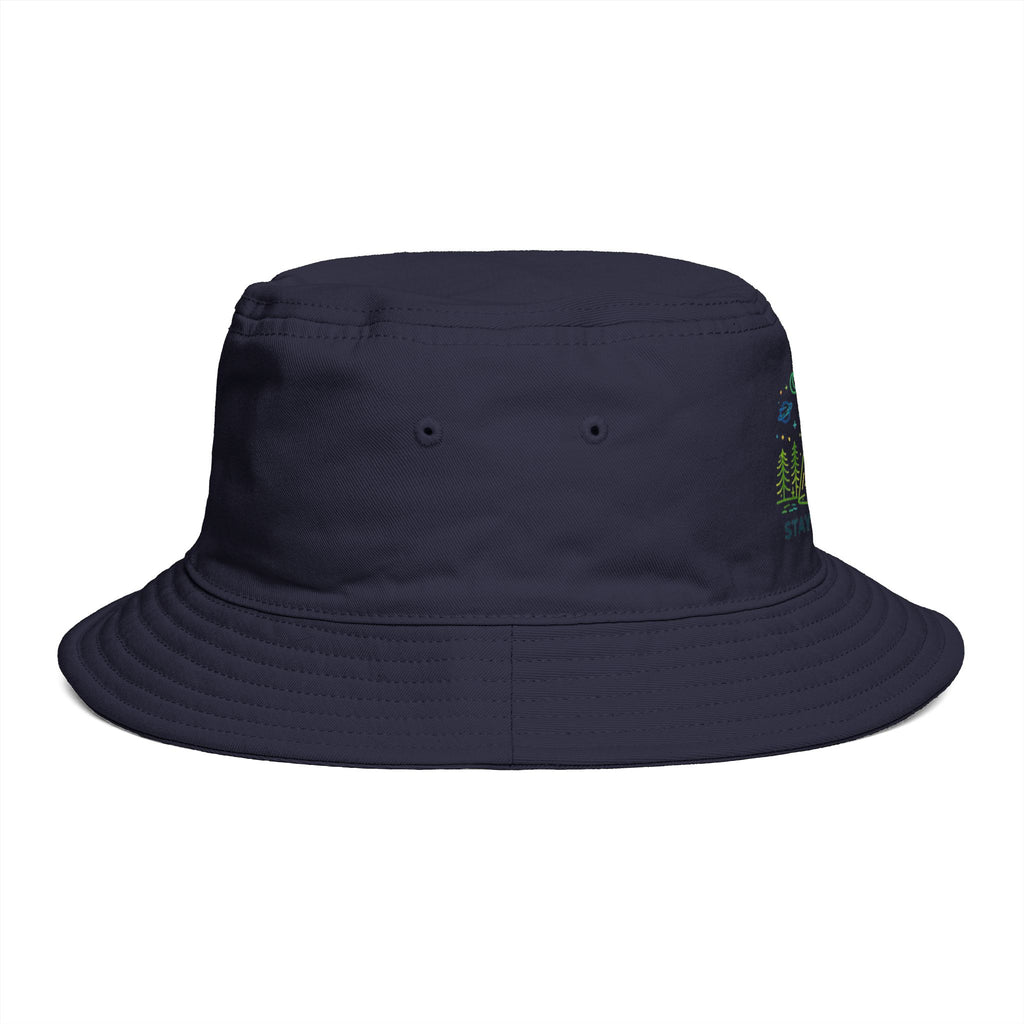 Stay Weird UFO Bigfoot Abduction Bucket Hat