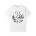 Nature Cabin T-Shirt | Scenic Mountain, River & Bear Outdoor Graphic Tee