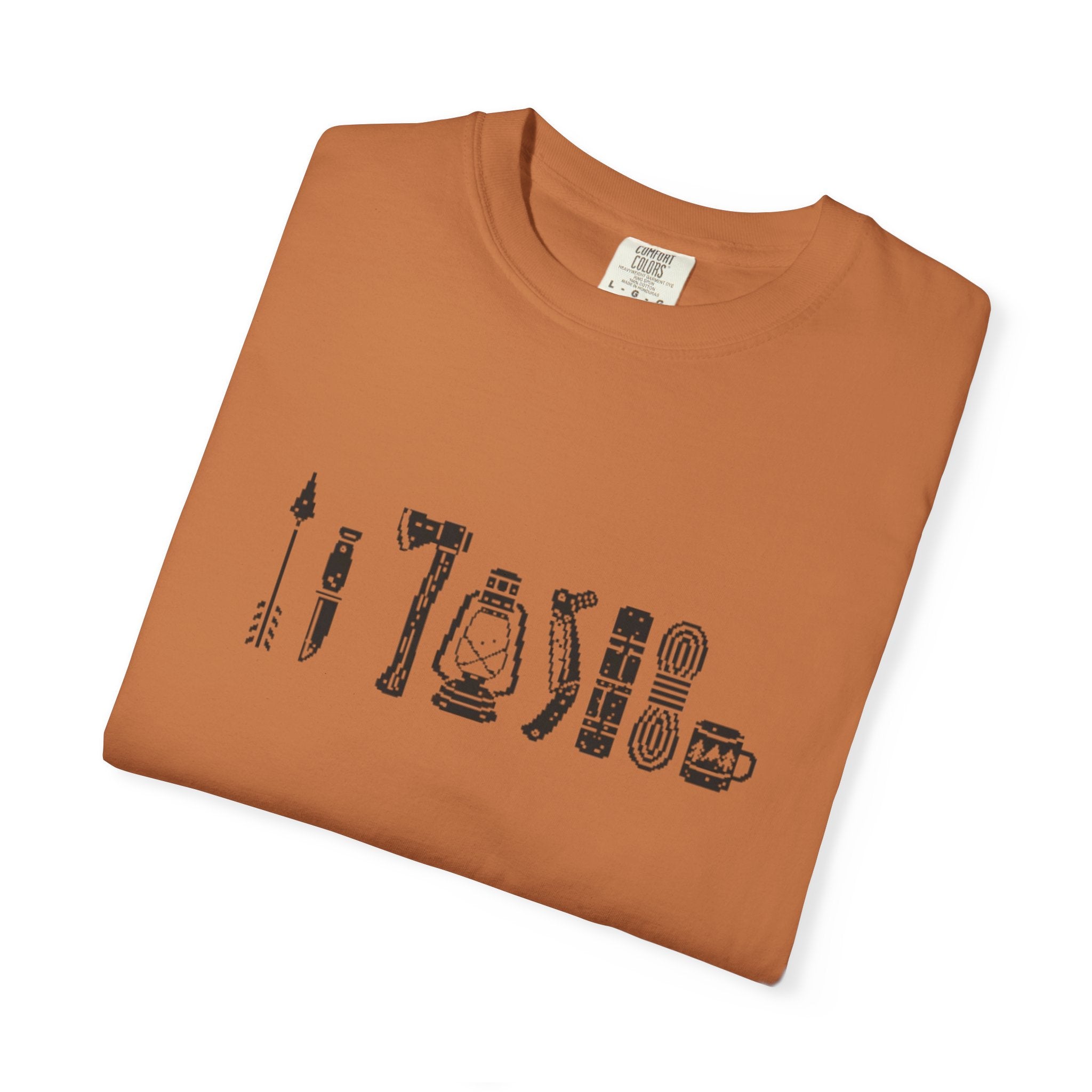 Outdoorsman Camp Tools T-Shirt | Gift for Dad