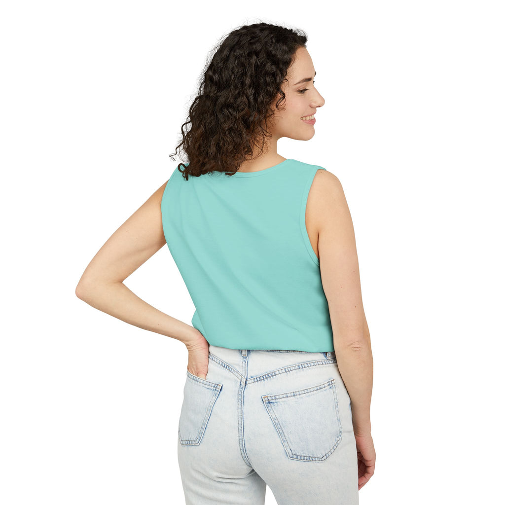 Snowboarding Mountain Goggles Tank Top